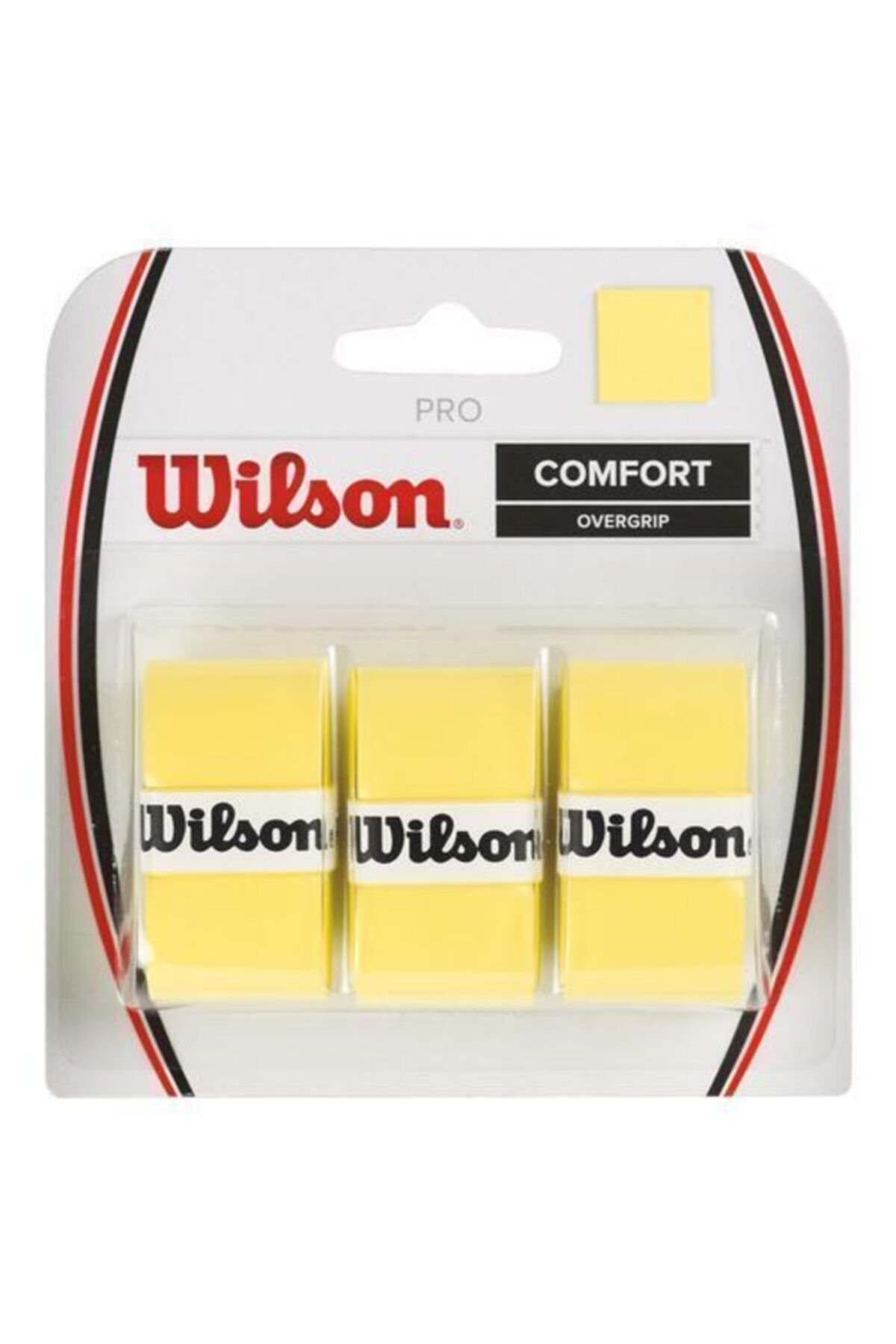 Wilson Pro Comfort 3'lü Tenis Gribi Sarı