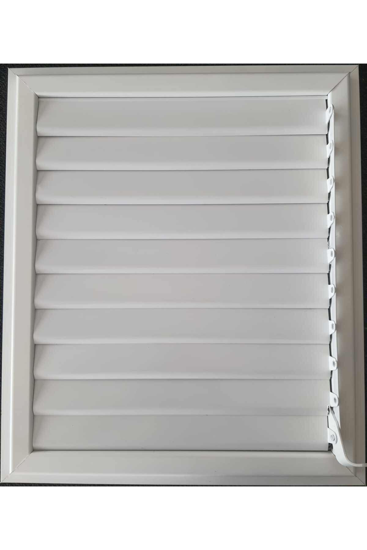 Hiber Alüminyum 60x45 Beyaz Alüminyum Menfez