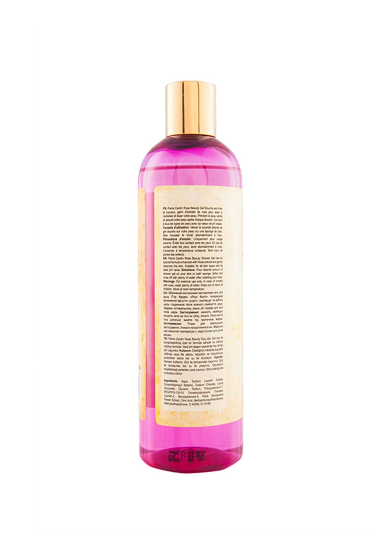 Pierre Cardin Gül Özlü E Vitaminli Ph Dengeli Canlandırıcı 400 Ml Duş Jeli