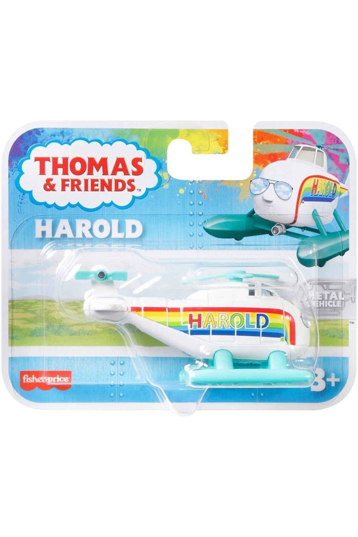 FISHER PRICE Thomas & Friends Fisher-price Rainbow Harold Metal Helikopter Oyuncak