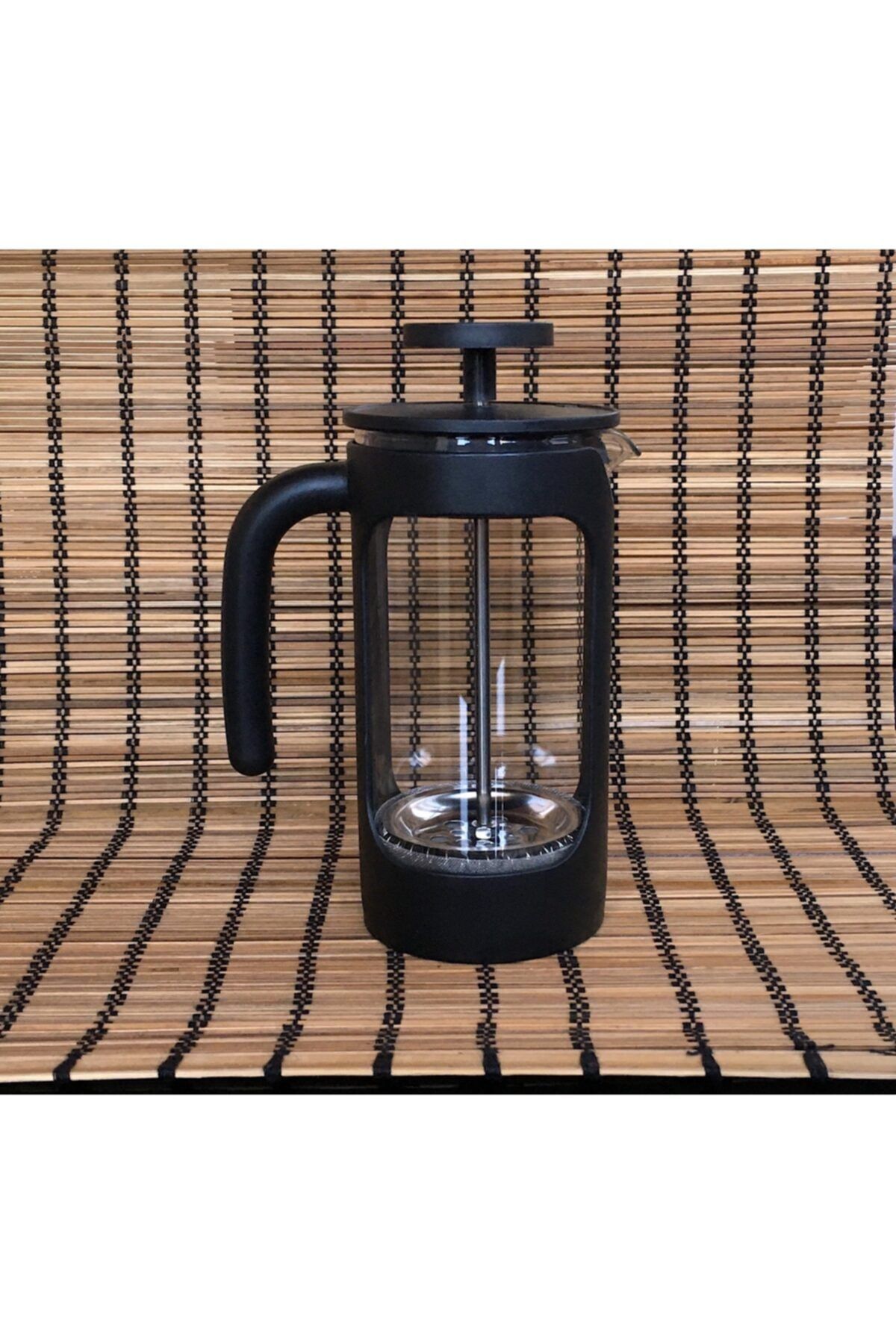 Çayda Bitki Şifa Gönül French Press 350 Ml Silikonlu Bitki Çayı Demleme Kahve Potu G2655