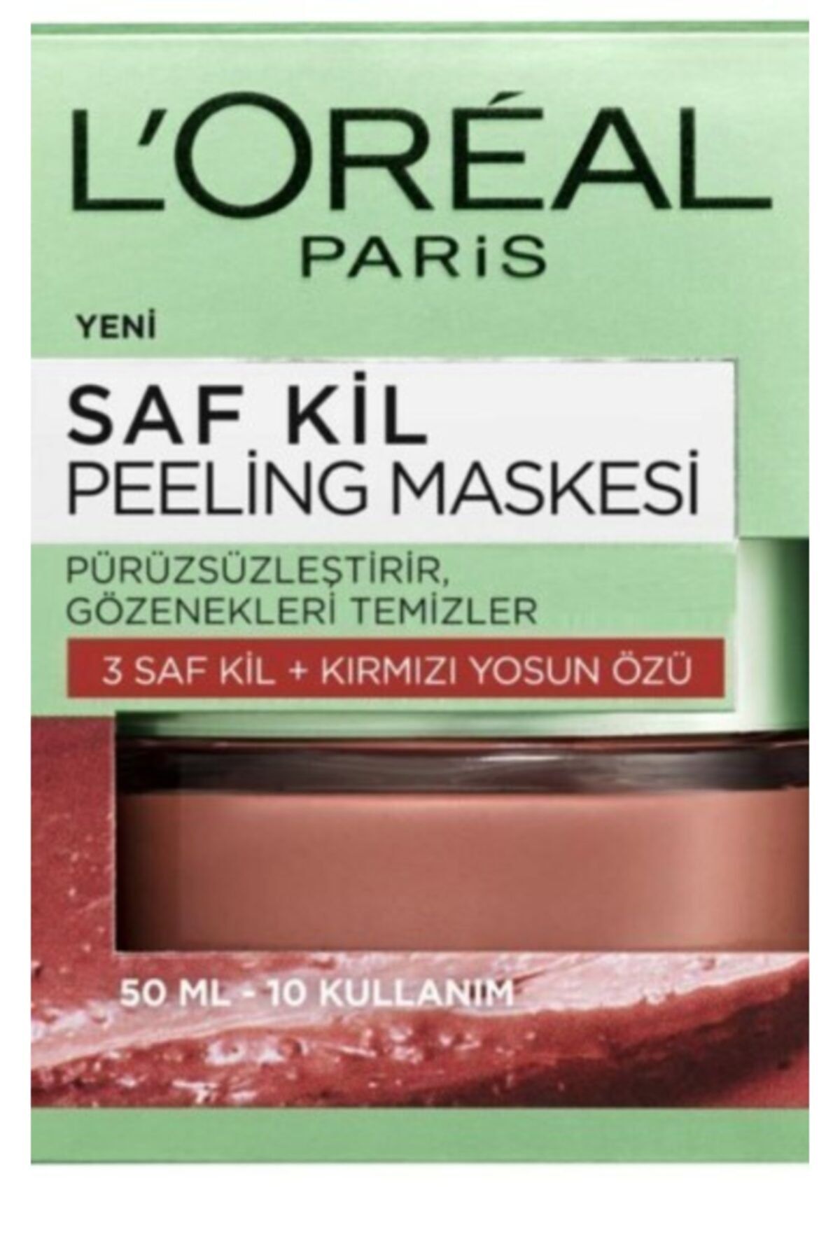 L'Oreal Paris Saf Kil Peeling Maskesi 50ml 10 Kullanım