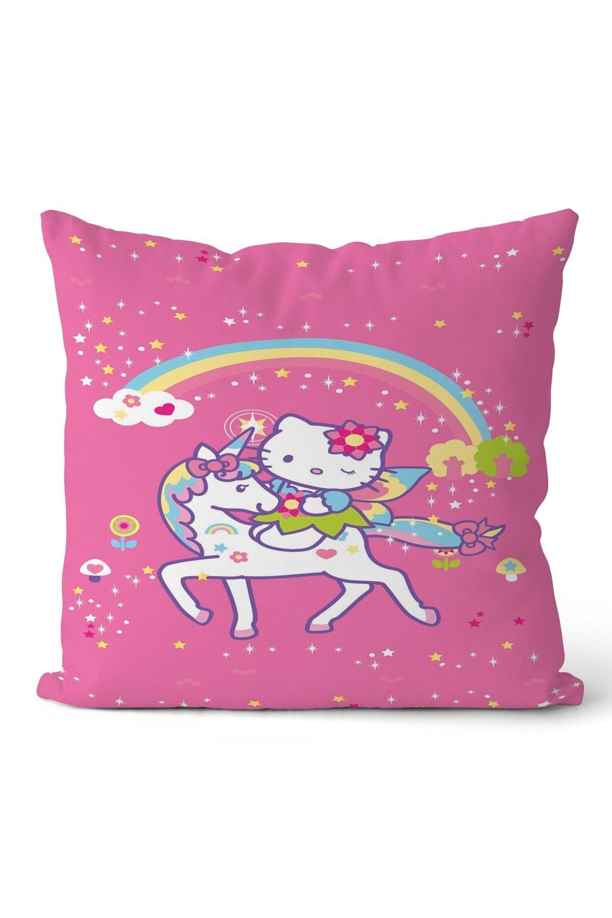 SHOWY BABY Caticorn Desenli Çocuk Odası Kırlent