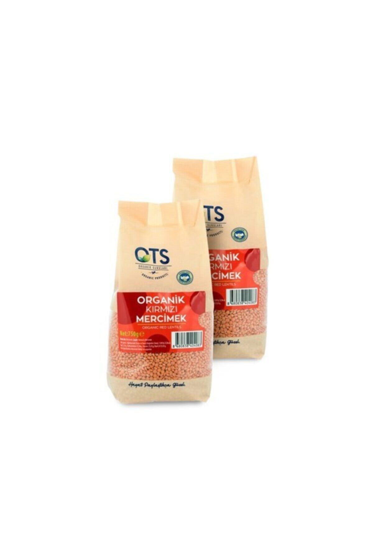 OTS Organik Kırmızı Mercimek 2 X 750 Gr