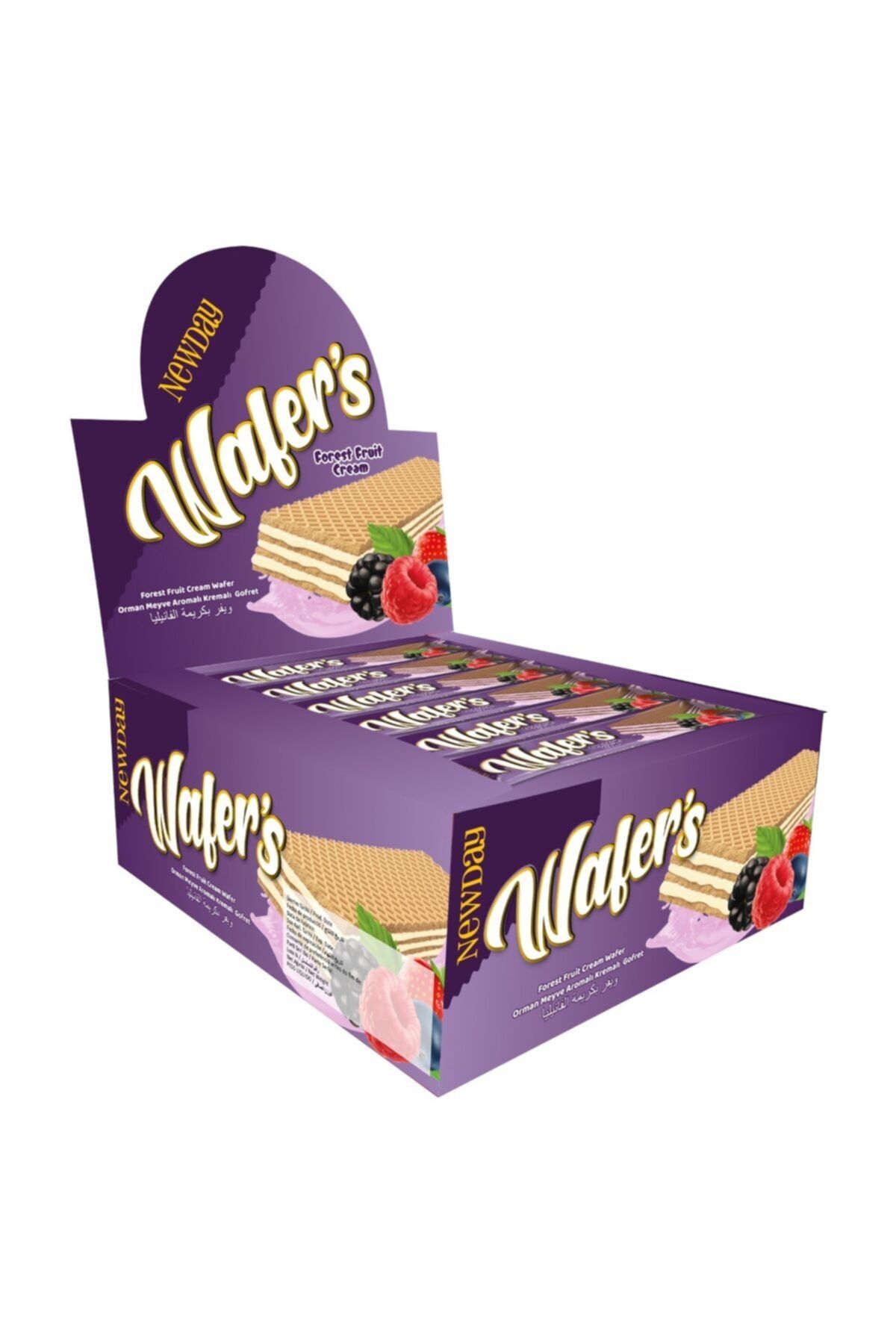 newday Wafers Orman Meyveli Gofret 20 Gr X 24 Adet