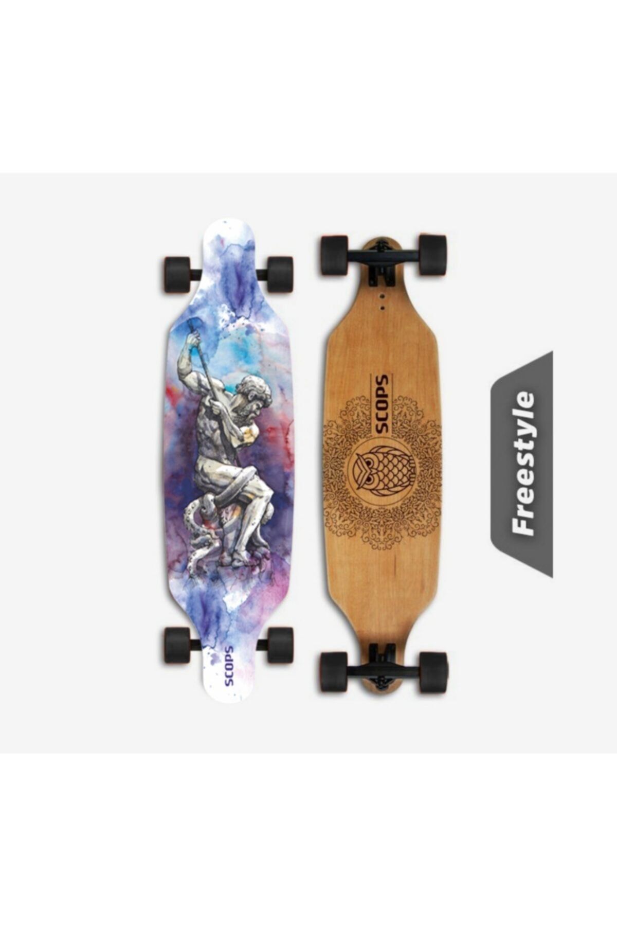 SCOPS Longboard Kaykay Lf401