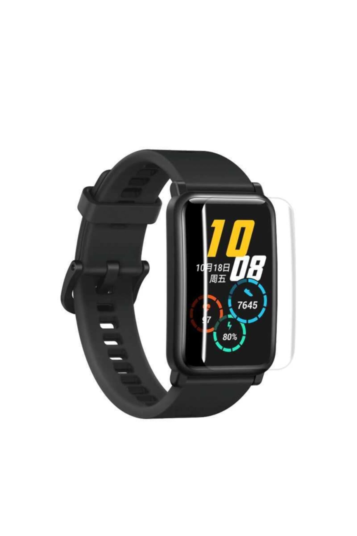 Huawei Watch Fit Çizilme Önleyici Birebir Uyumlu Slim Ekran Koruyucu