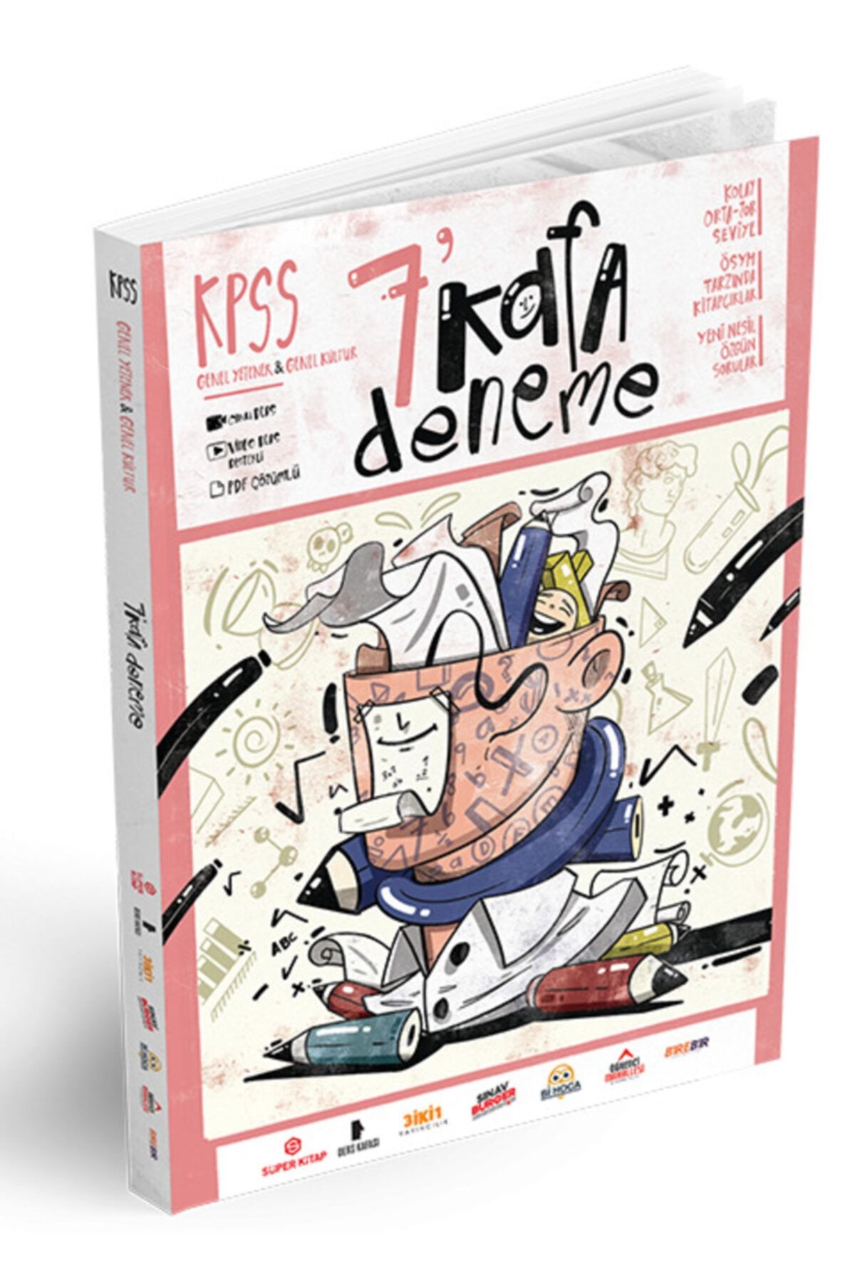 Süper Kitap Kpss Genel Yetenek Genel Kültür 7 Kafa Deneme