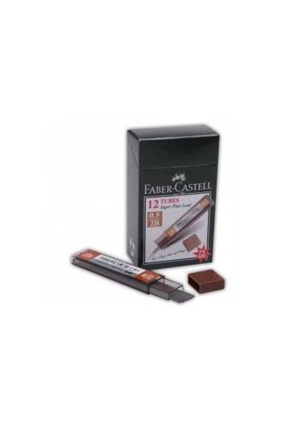 Faber Castell Süper Fine Min 2b 0.5 Mm (75 Mm) 12 Li Kutu