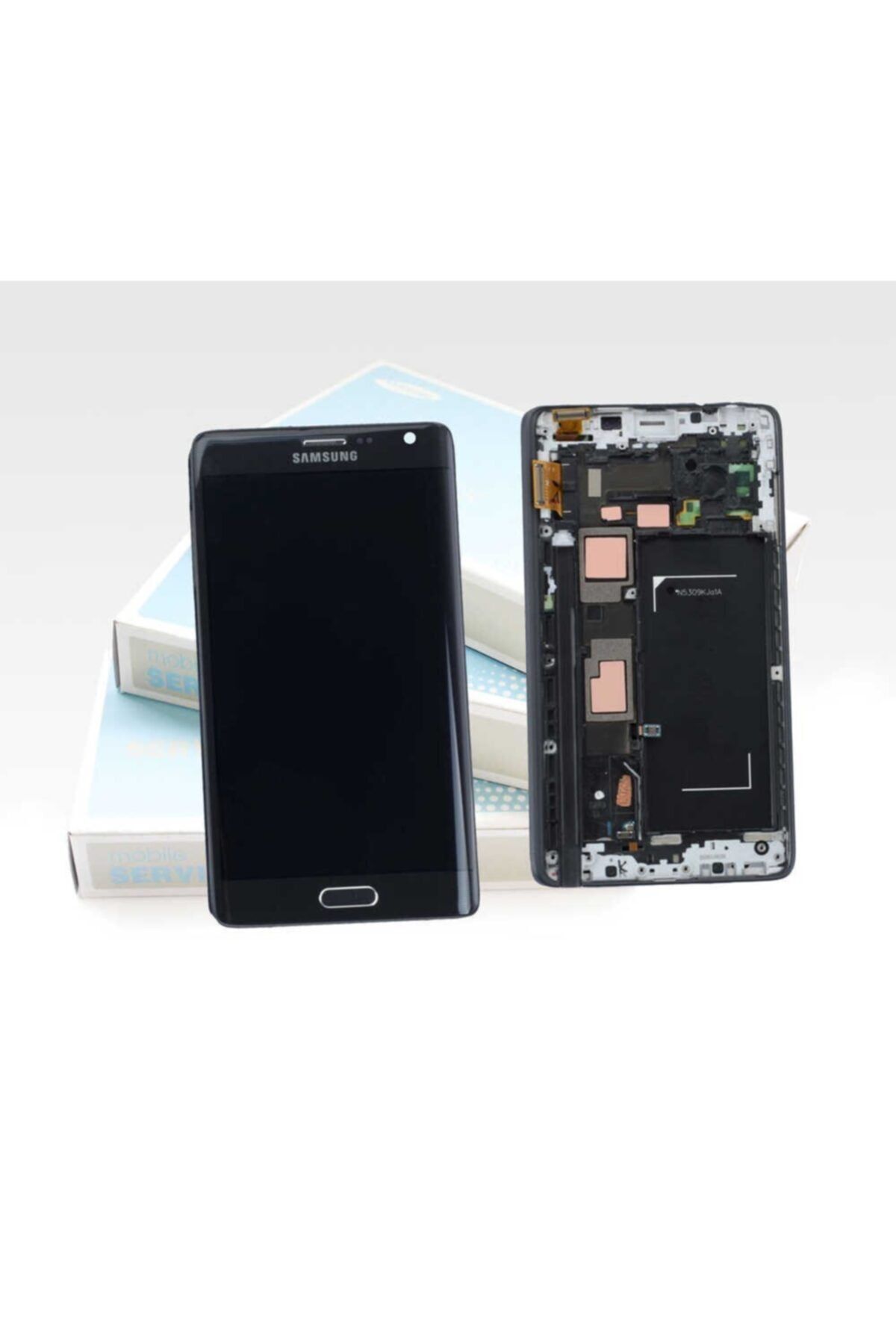 Parça Bankası Samsung Galaxy Note 4 Edge N915 Lcd Ekran Dokunmatik Siyah Servis Gh97-16636a