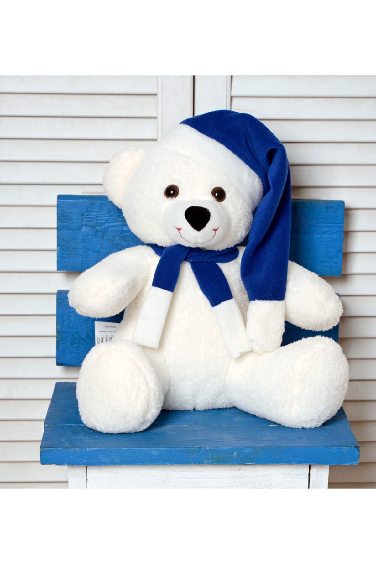 Garden Gift Peluş 40 Cm Şapkalı Jumbo Uykucu Ayıcık