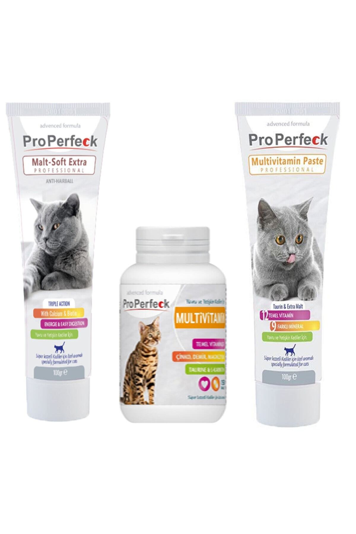 pro perfeck Malt Soft Extra 100 gr + Multivitamin Paste 100 gr + Multivitamin 150 Tablet