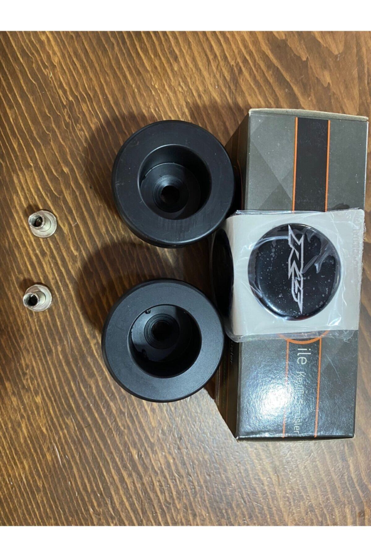 Gogo Yamaha R25 Uyumlu Aks Koruma Takozu Siyah