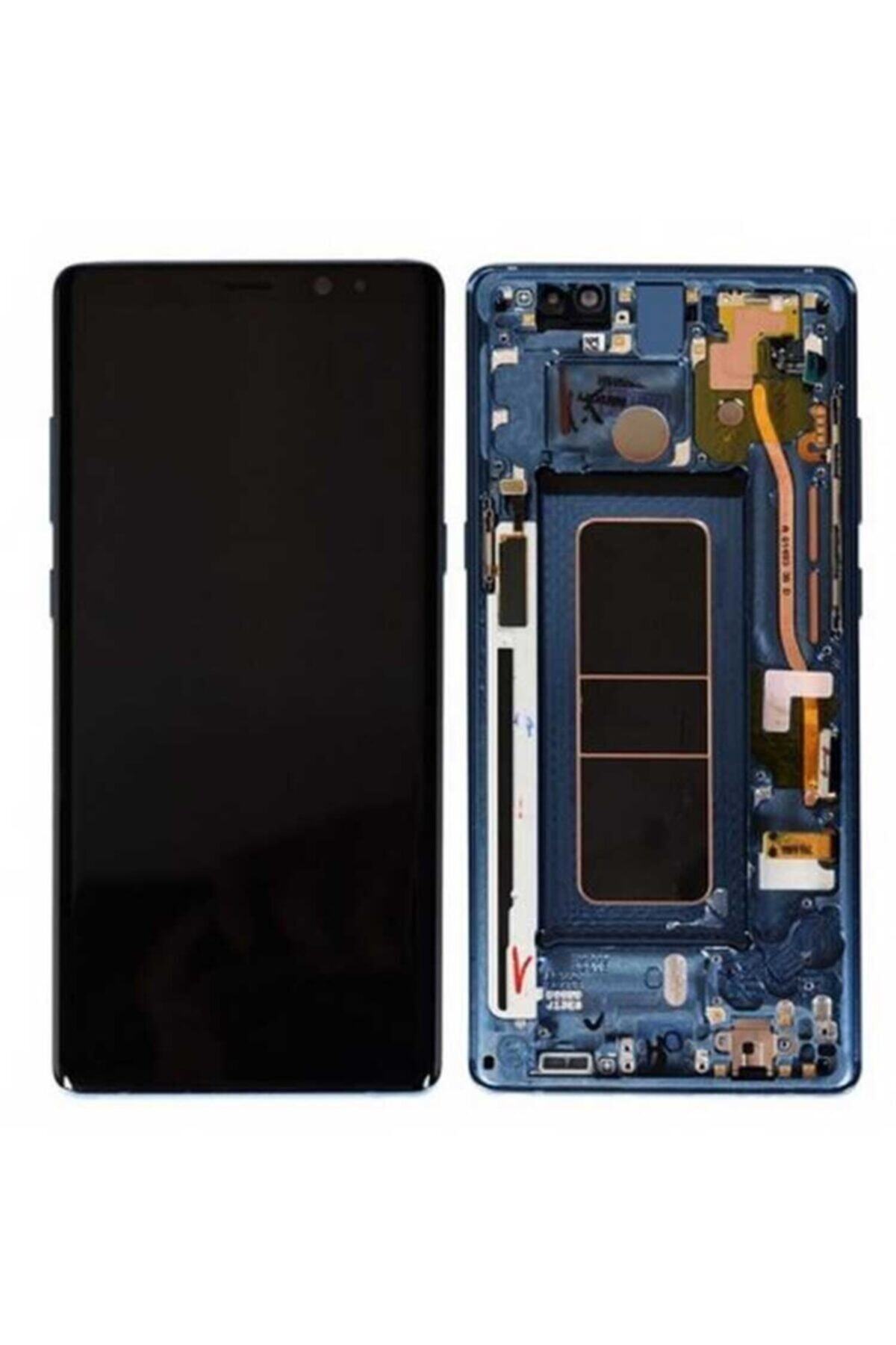 Parça Bankası Samsung Galaxy Note 8 N950 Lcd Ekran Dokunmatik Mavi Servis Gh97-21066b
