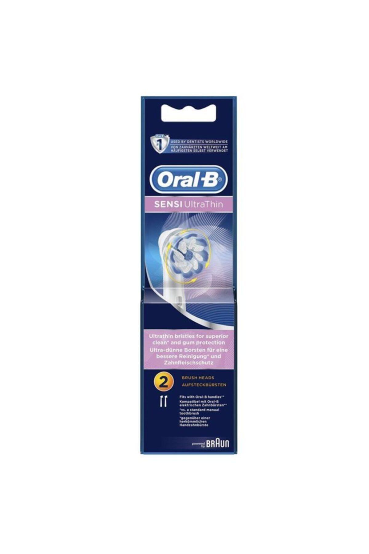 OralB Sensi Ultrathin Diş Fırçası Yedek Başlığı 2 Adet