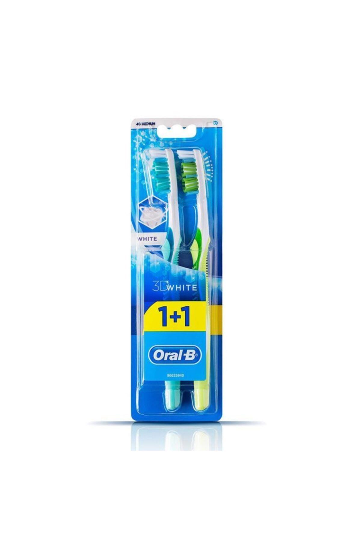 OralB 3d White Diş Fırçası Medium 1+1 Hediye