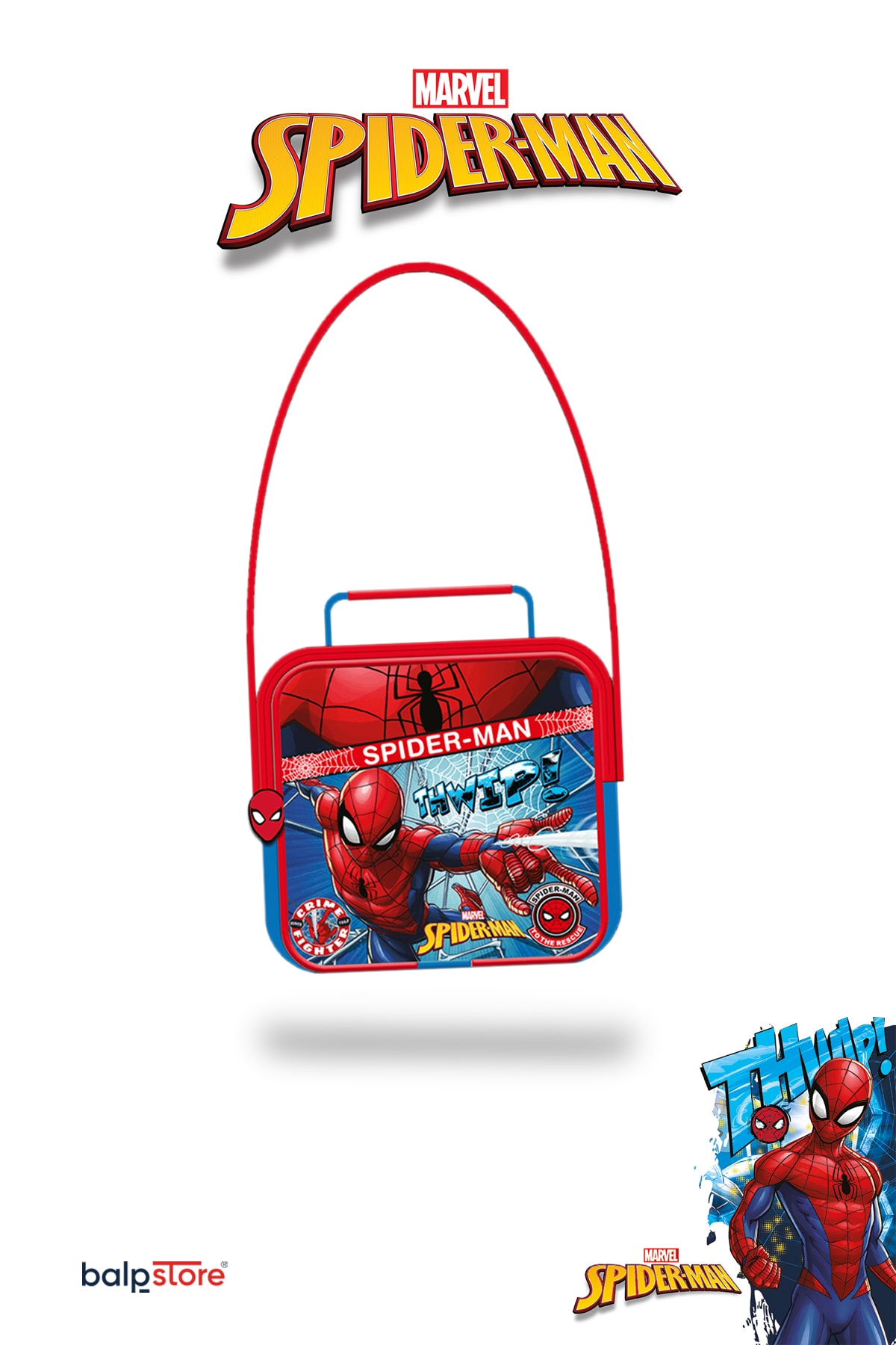 SPIDERMAN Balp Store Lisanslı Spiderman Beslenme Çantası 5684