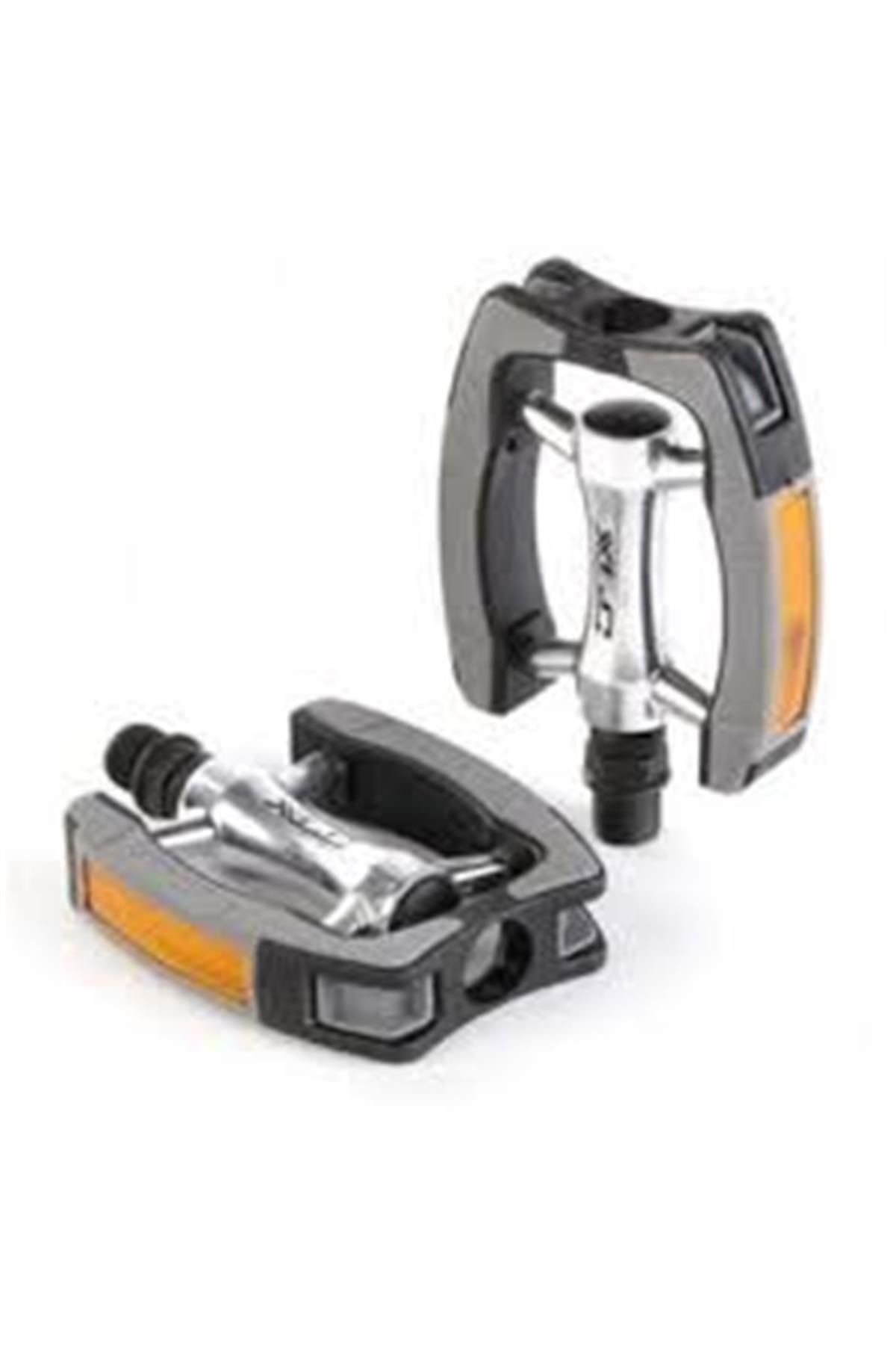 XLC Pedal Cıty Comfort Alumınyum Plastıc Siyah-Gümüş-Gri