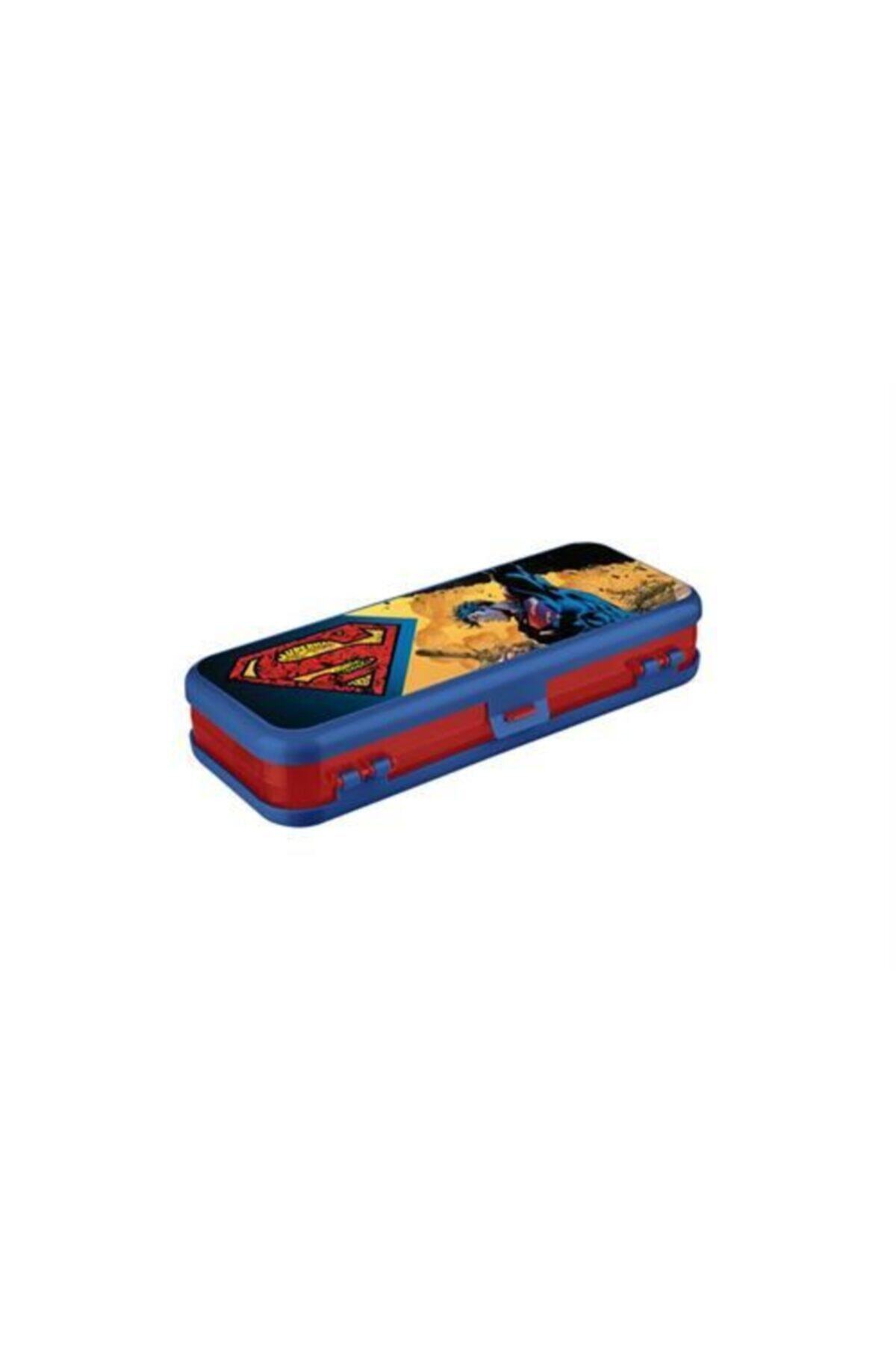 KaktüsKedi Superman Lisanslı 7 Bölmeli Kutu Kalemlik 714901