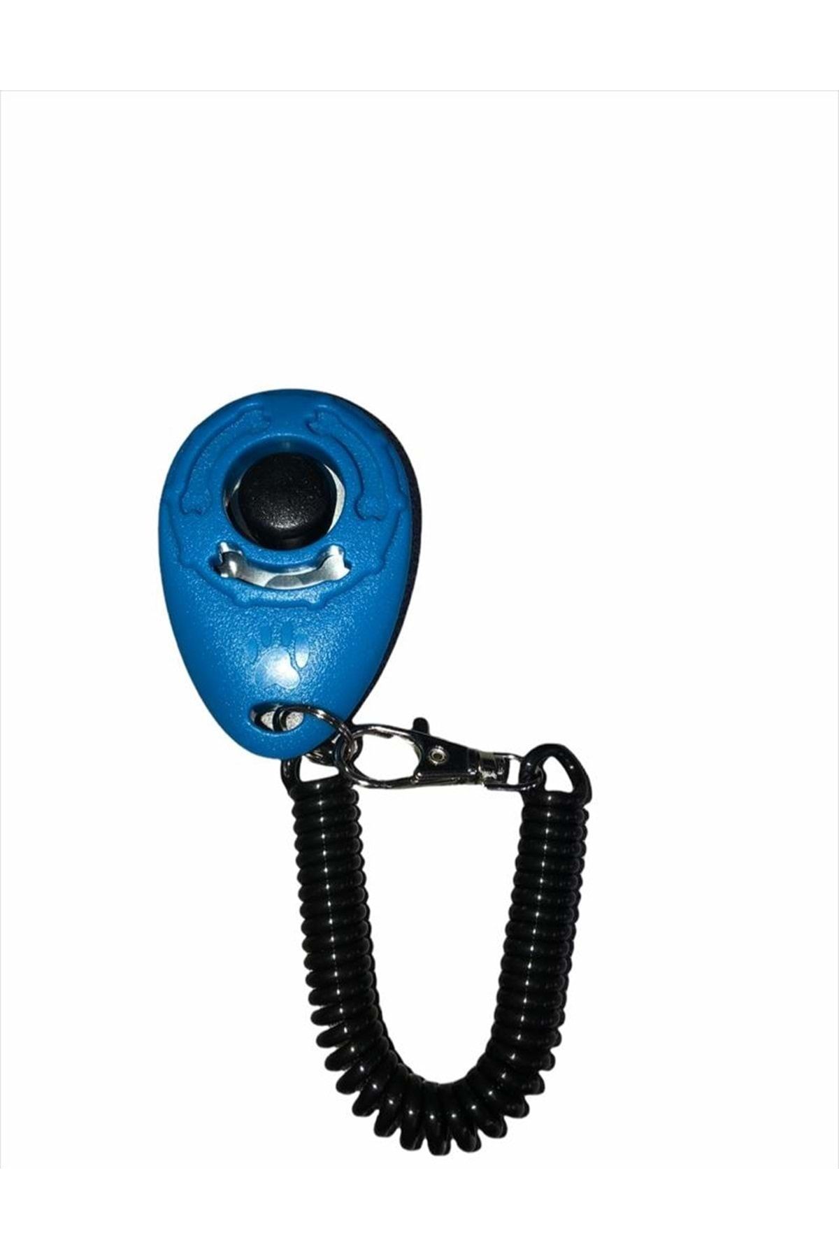 Euro Asia Pet Köpek Eğitimi İçin Kayışlı Clicker 6 cm Mavi