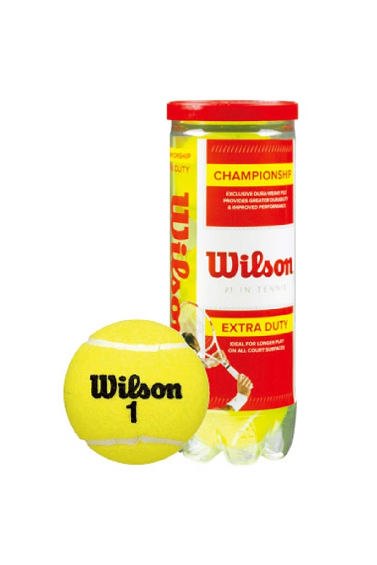 Wilson Championship Tenis Topu 3'lü