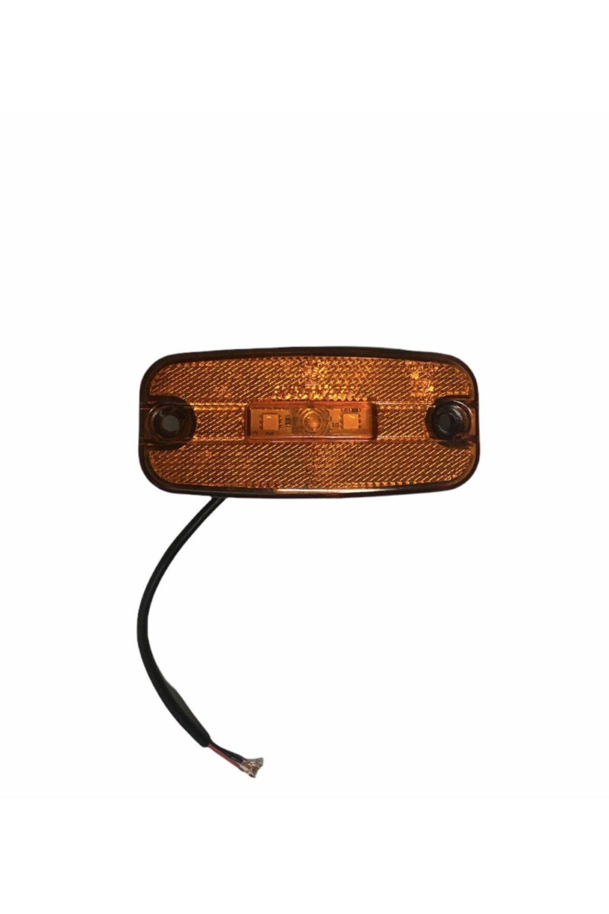 NETOTOMARKET Ledli Lamba Sarı Renk Dorse Kamyon Tır Römork Kamyonet Euro Tip 12-24 Volt Uyumlu Hızlı Kargo