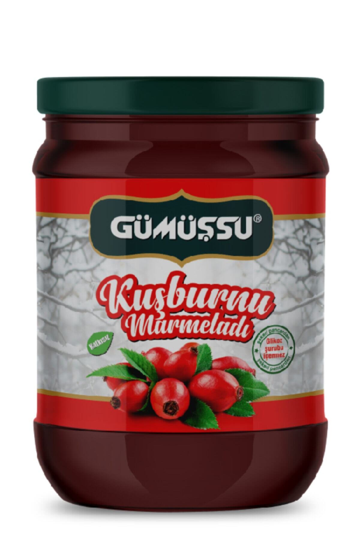 Gümüşsu Kuşburnu Marmeladı (şekersiz) 630 Gr