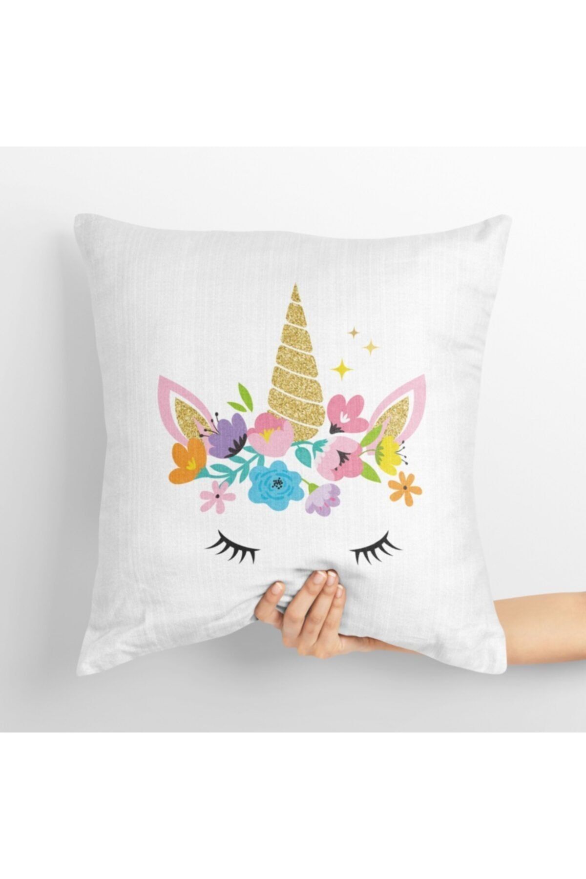 Beshick Unicorn Çocuk Kırlent Kılıfı