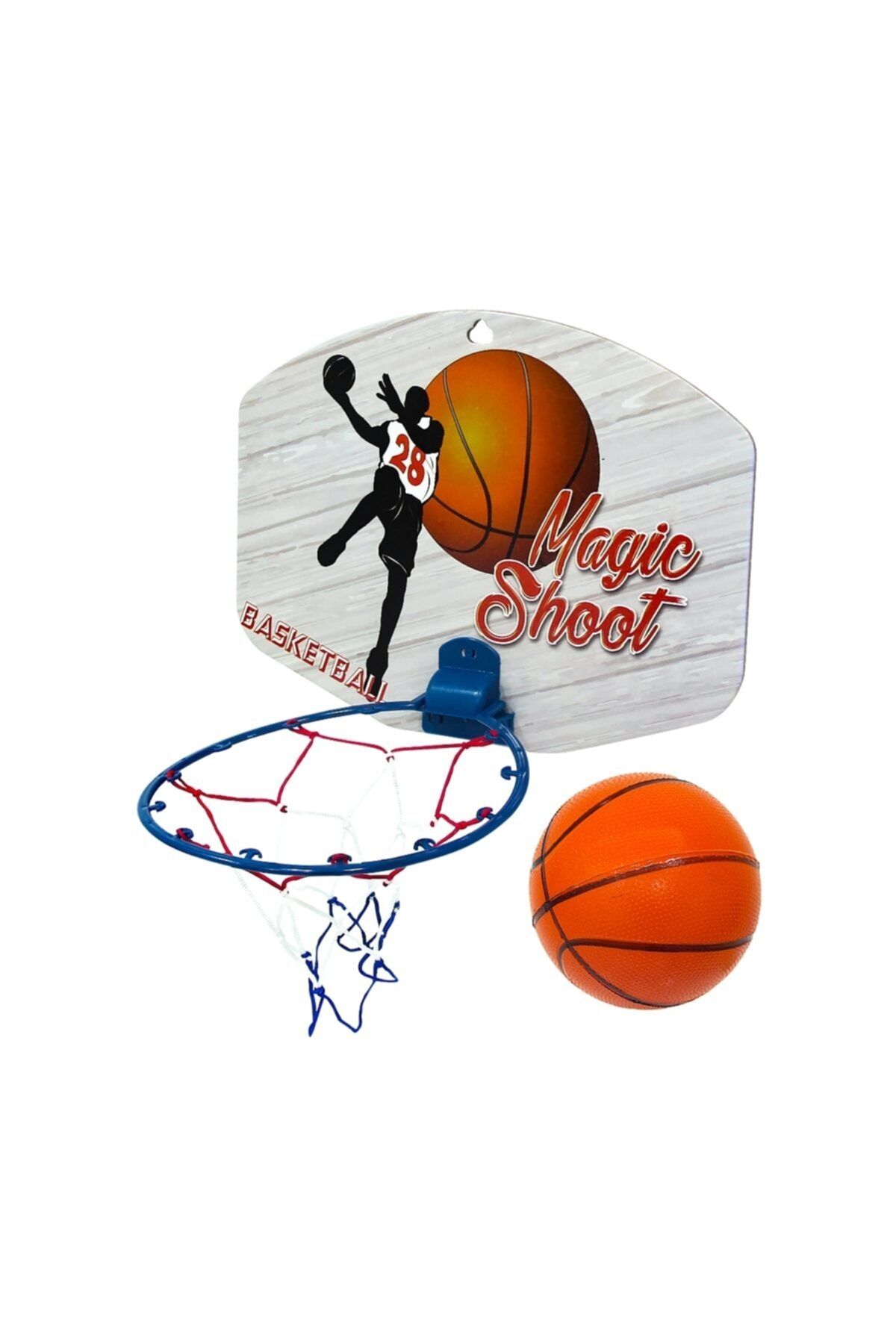 AKÇİÇEK OYUNCAK Beyaz At Mini Basket Potası