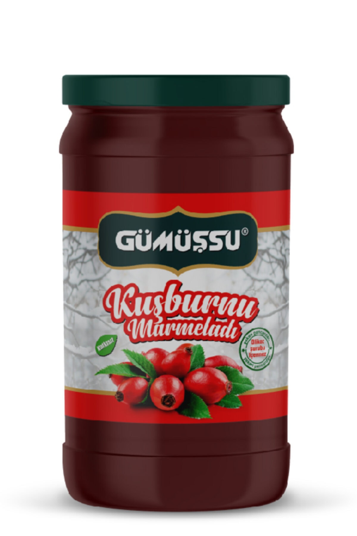 Gümüşsu Kuşburnu Marmeladı (şekersiz) 400 Gr