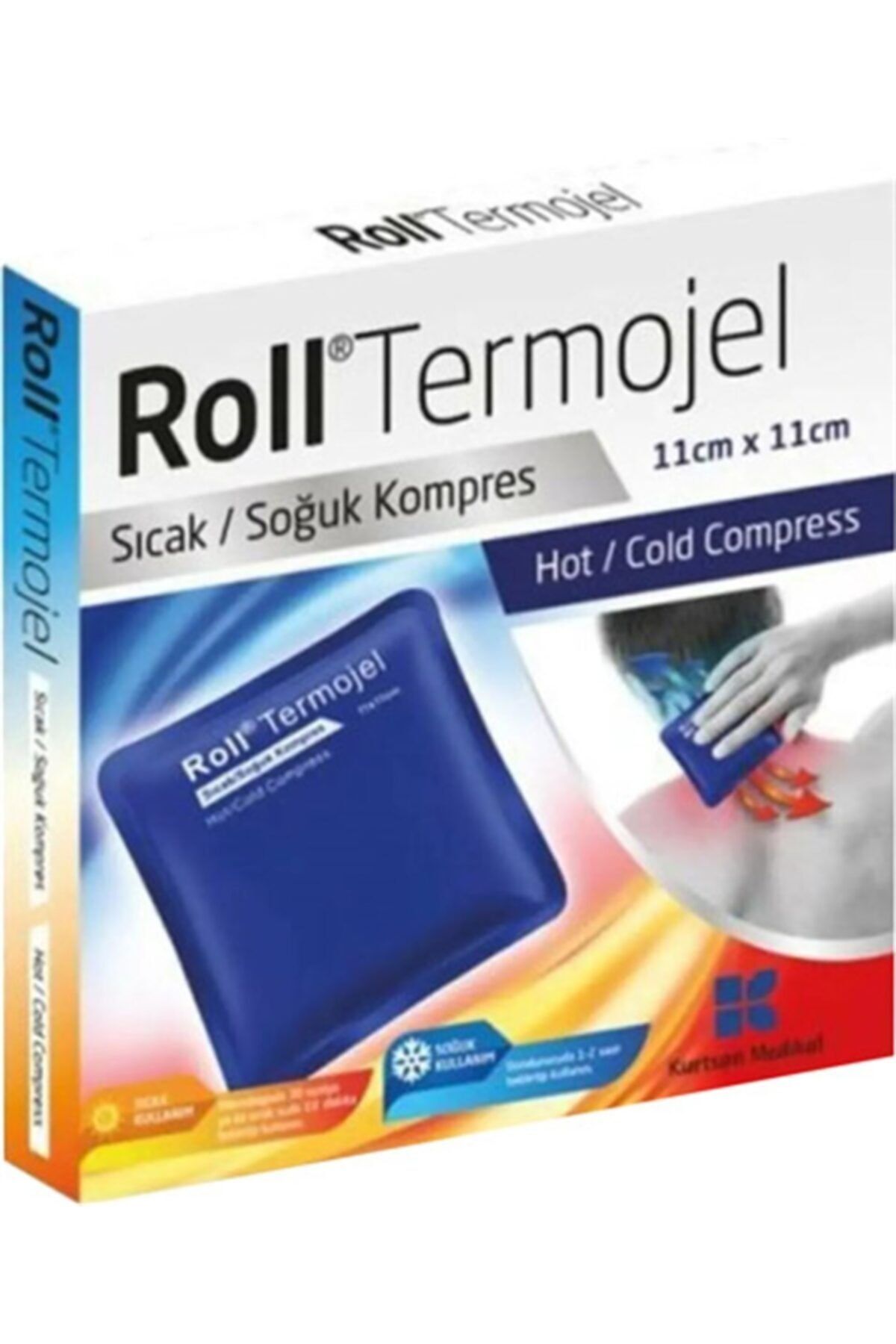 Roll Termojel Sıcak Soğuk Kompres 11x11 termofor Kompress