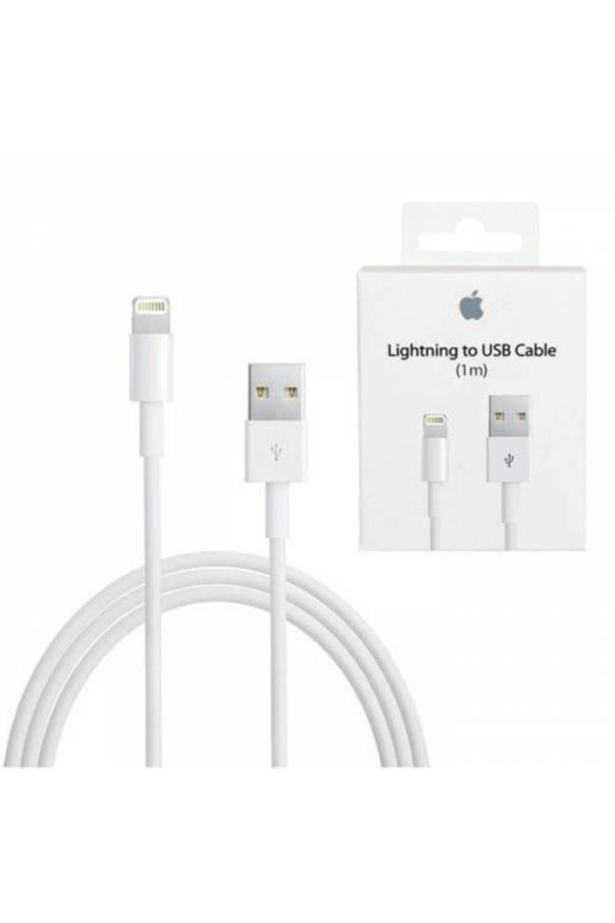 Elvita Iphone 5 5s 5se 6 6s 7 8 X, Xs Max 1 Uyumlu Metre Lightning Şarj Data Kablosu
