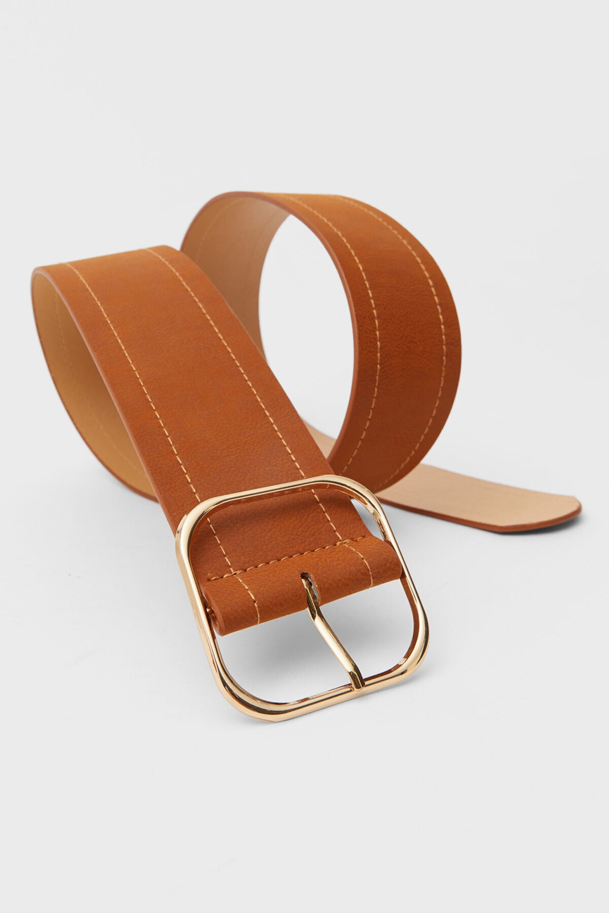 Stradivarius Dikdörtgen Tokalı Geniş Kemer