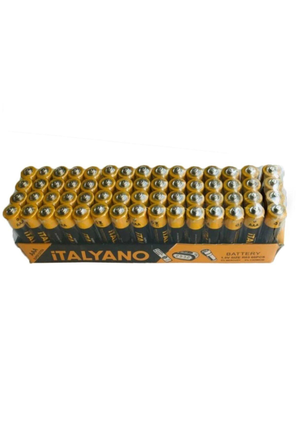 İtalyano Itl-aaa Ince Kalem Pil / Pakette 60 Adet Bulunur