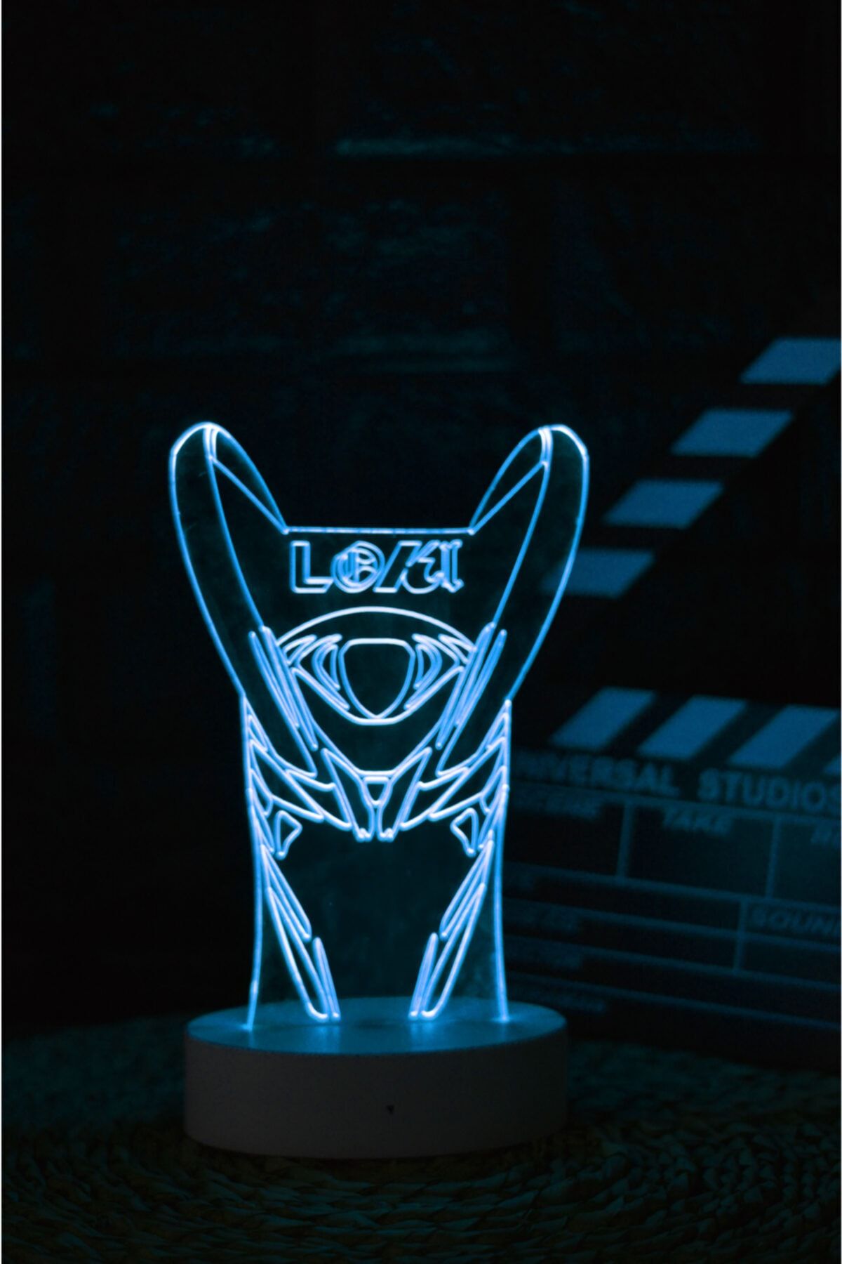 Yubi Design Loki , Marvel - 3 Boyutlu Dekoratif Gece Lambası 3d