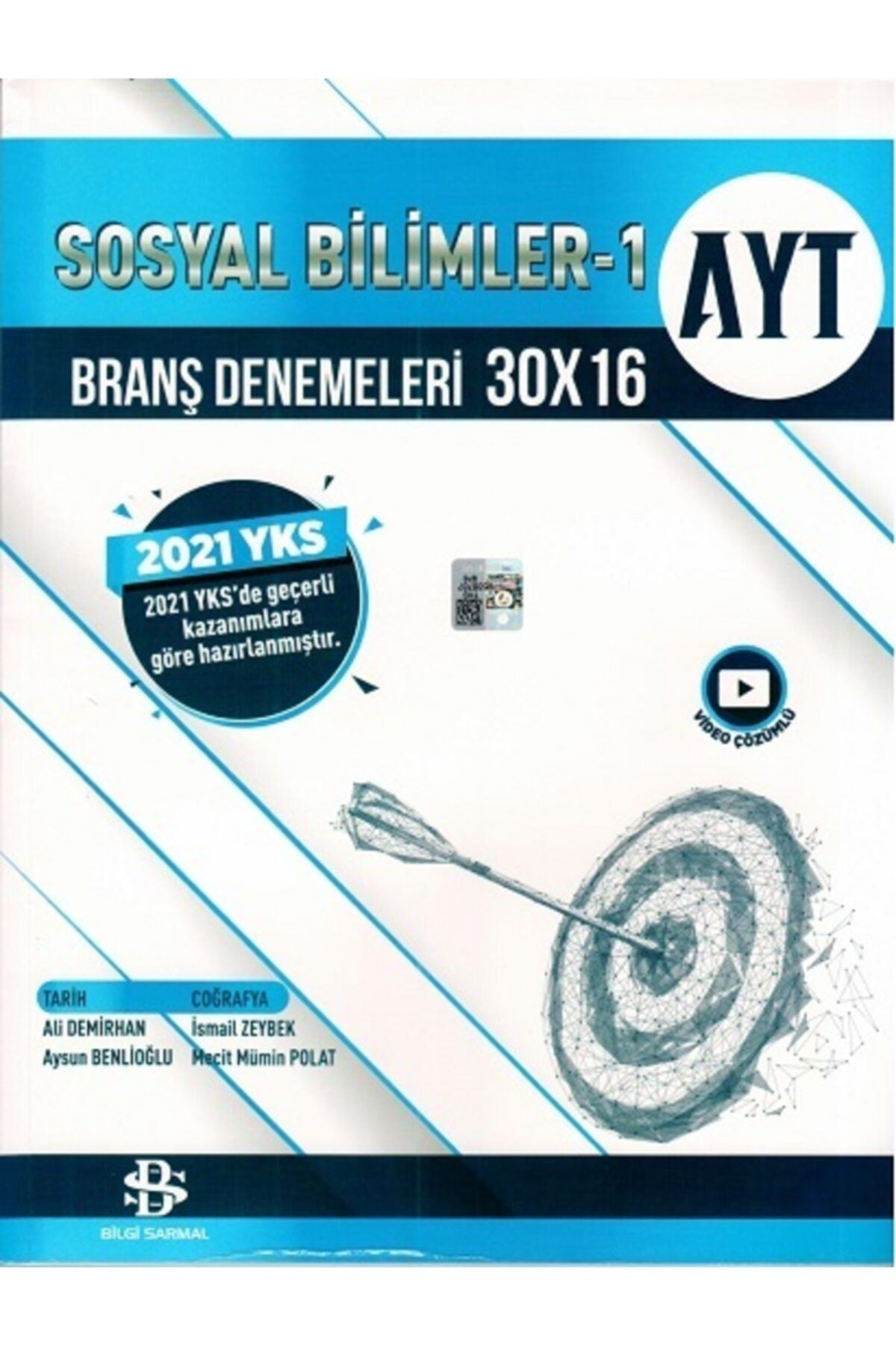Bilgi Sarmal Yayınları Bilgi Sarmal Ayt Sosyal Bilimler 1 30 X 16 Branş Denemeleri