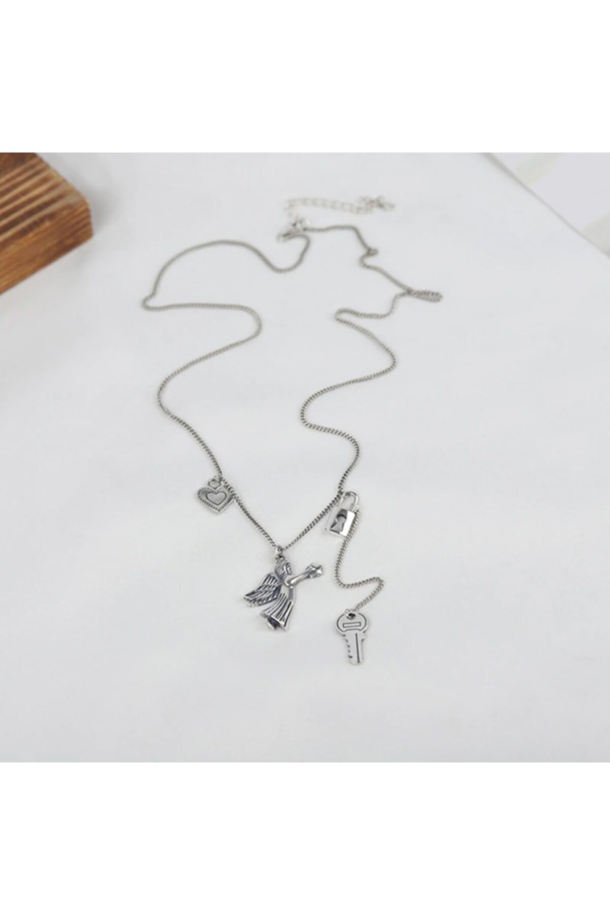Rapsodi Jewellery 925 Ayar Gümüş Kaplama Dilek Kadın Kolyesi