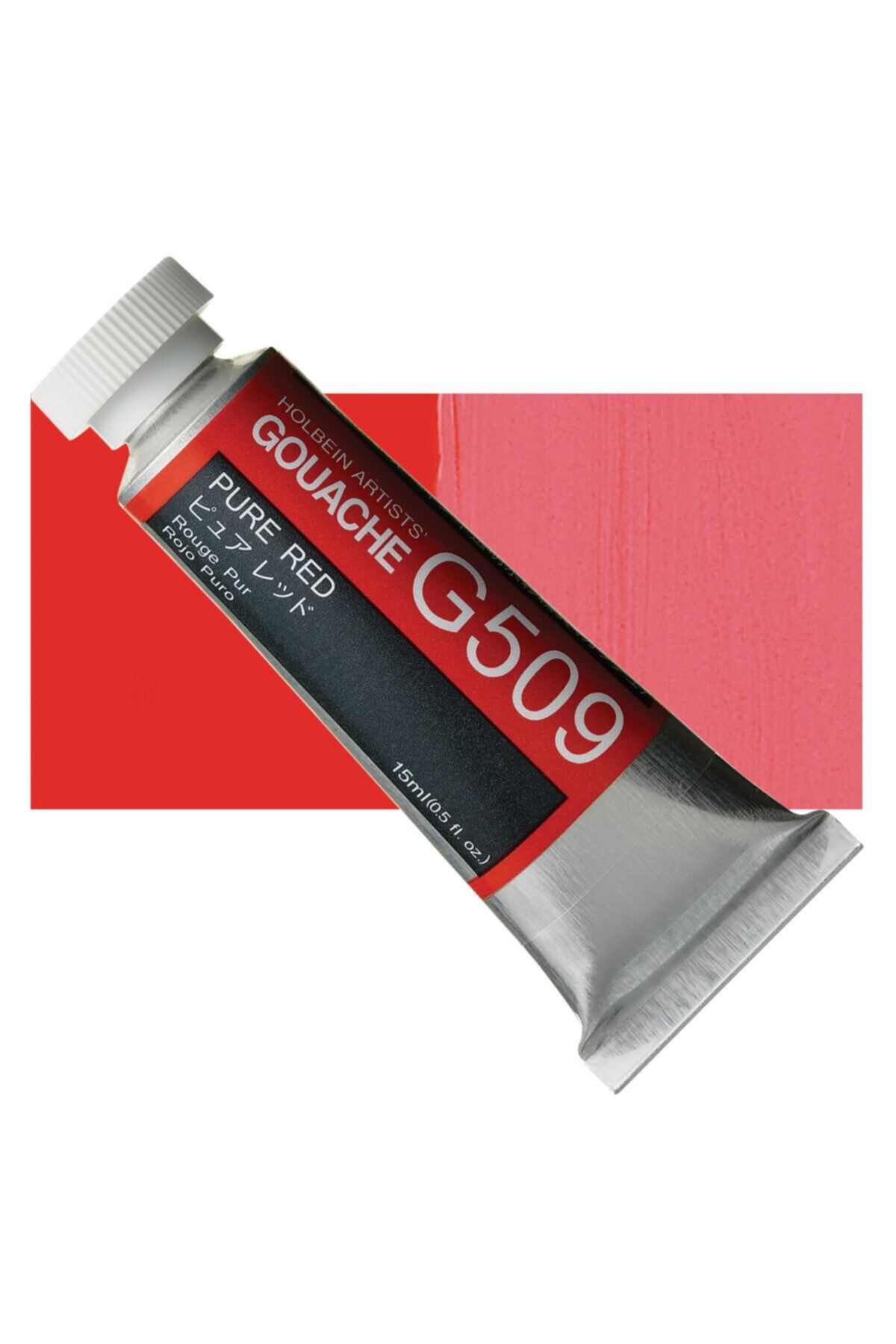 Handy Art Holbein Artists Gouache - G509 Pure Red 15ml.
