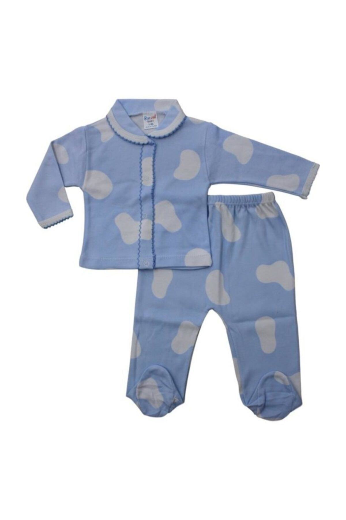 Güneş Bebe Bulutlu Pijama Takımı