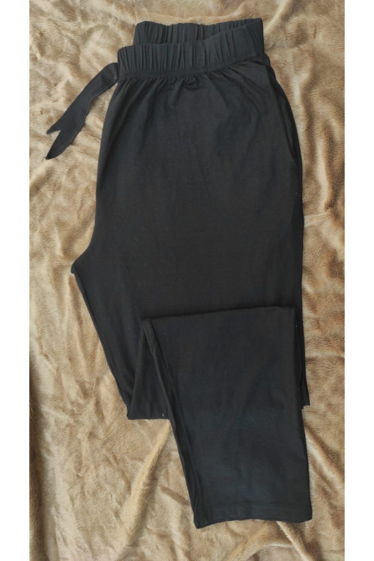 Altınay Lüx Battal Beden Cepli Viskon Yazlık Pijama Altı Ze24