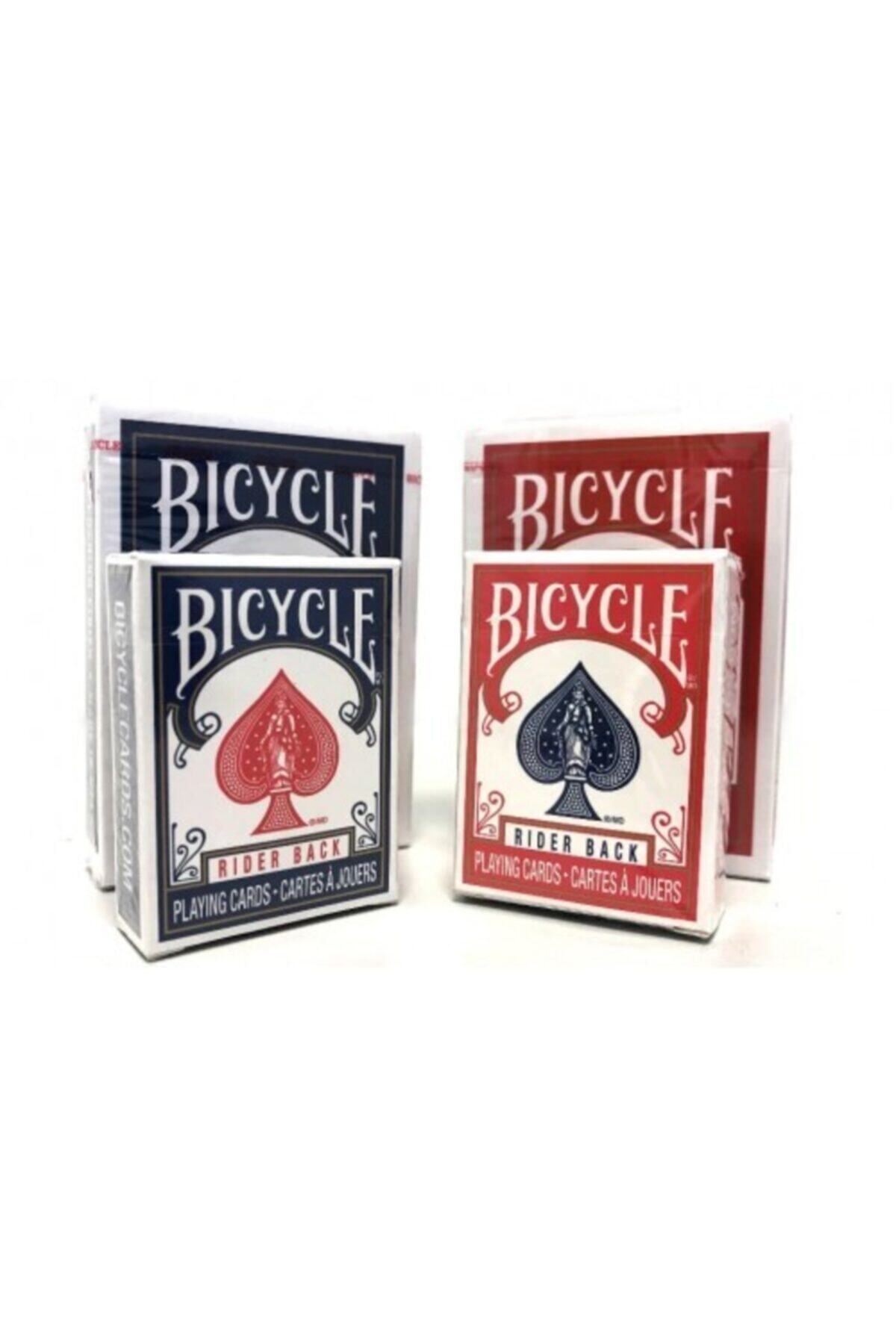 Bicycle Rider Back Mini Mavi Oyun Kartı