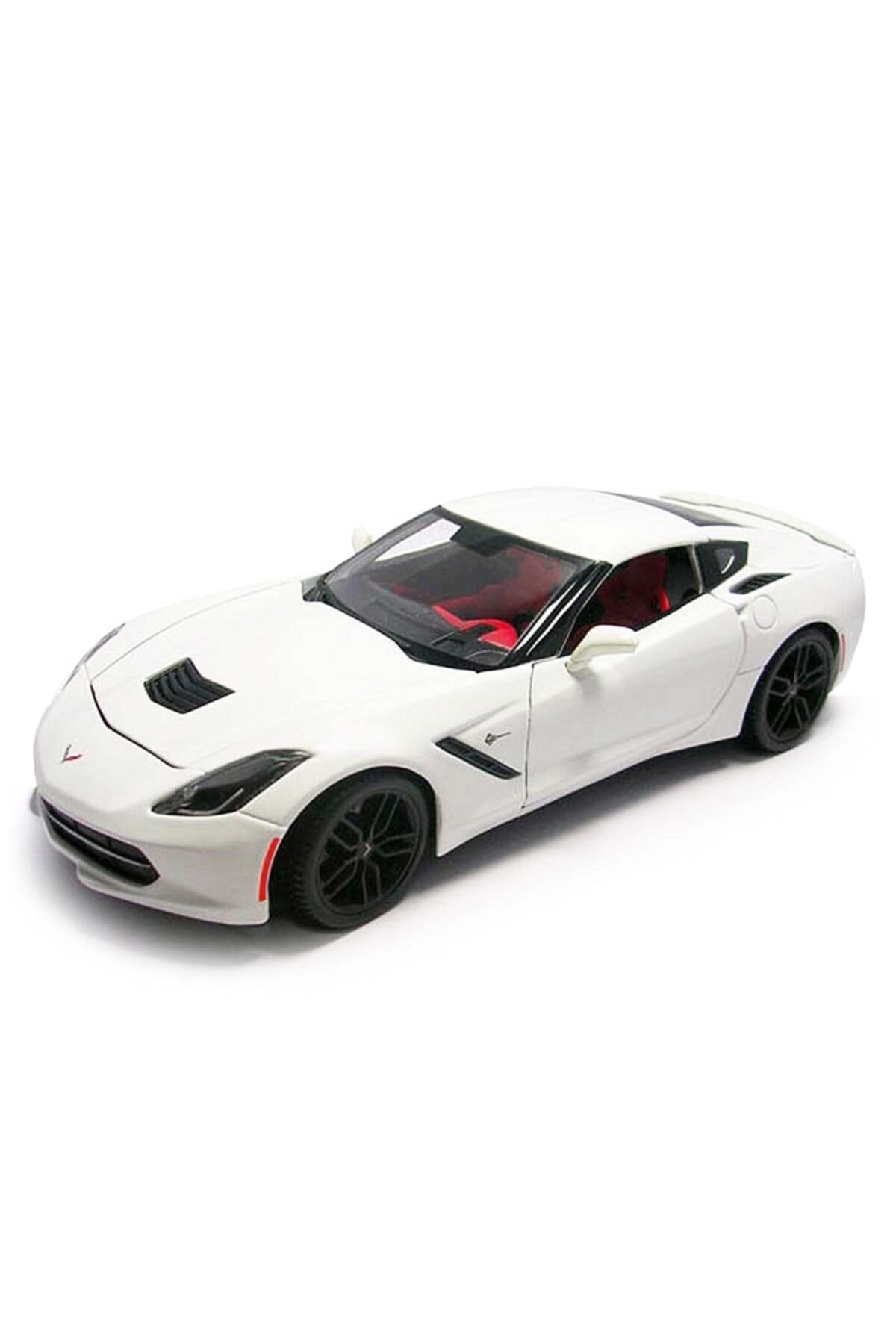 Maisto2022 Yılbaşı Fırsatları- Beyaz At - 1:18 2014 Corvette Stingray Z51 - ™ Beyaz At®