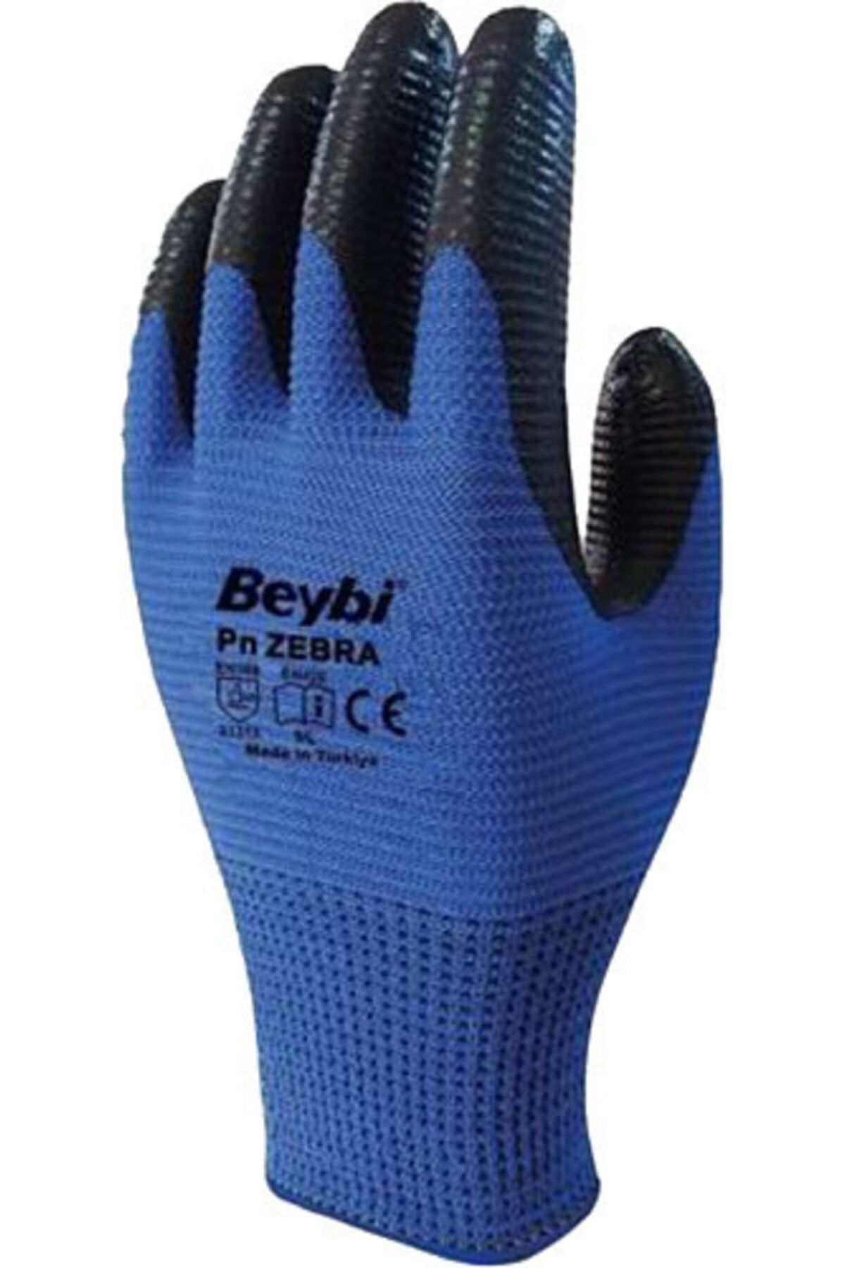 Beybi Pn 5 Zebra Işçi Eldiveni (12 Adet)