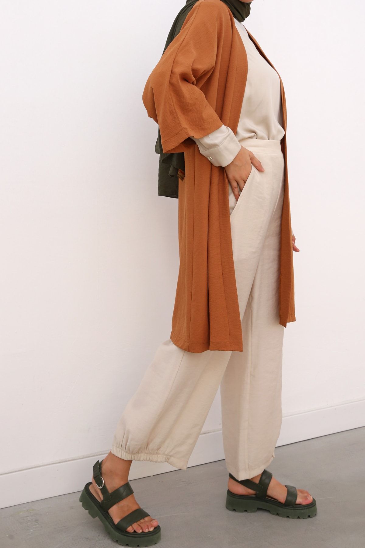 Ekrumoda Tütün Ayrobin Salaş Kimono
