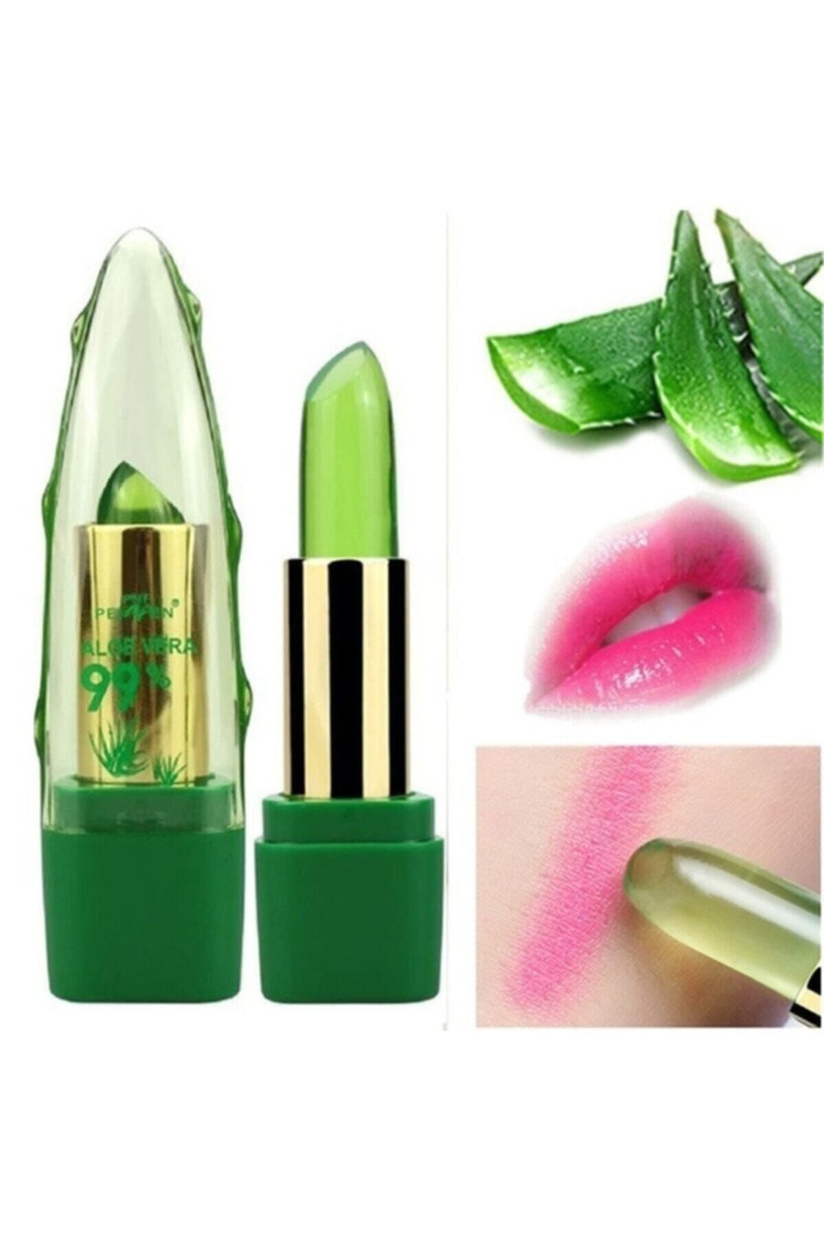 Lusso Cosmetics Aloevera %99 Dudak Bakım Nemlendirici Sihirli Ruj