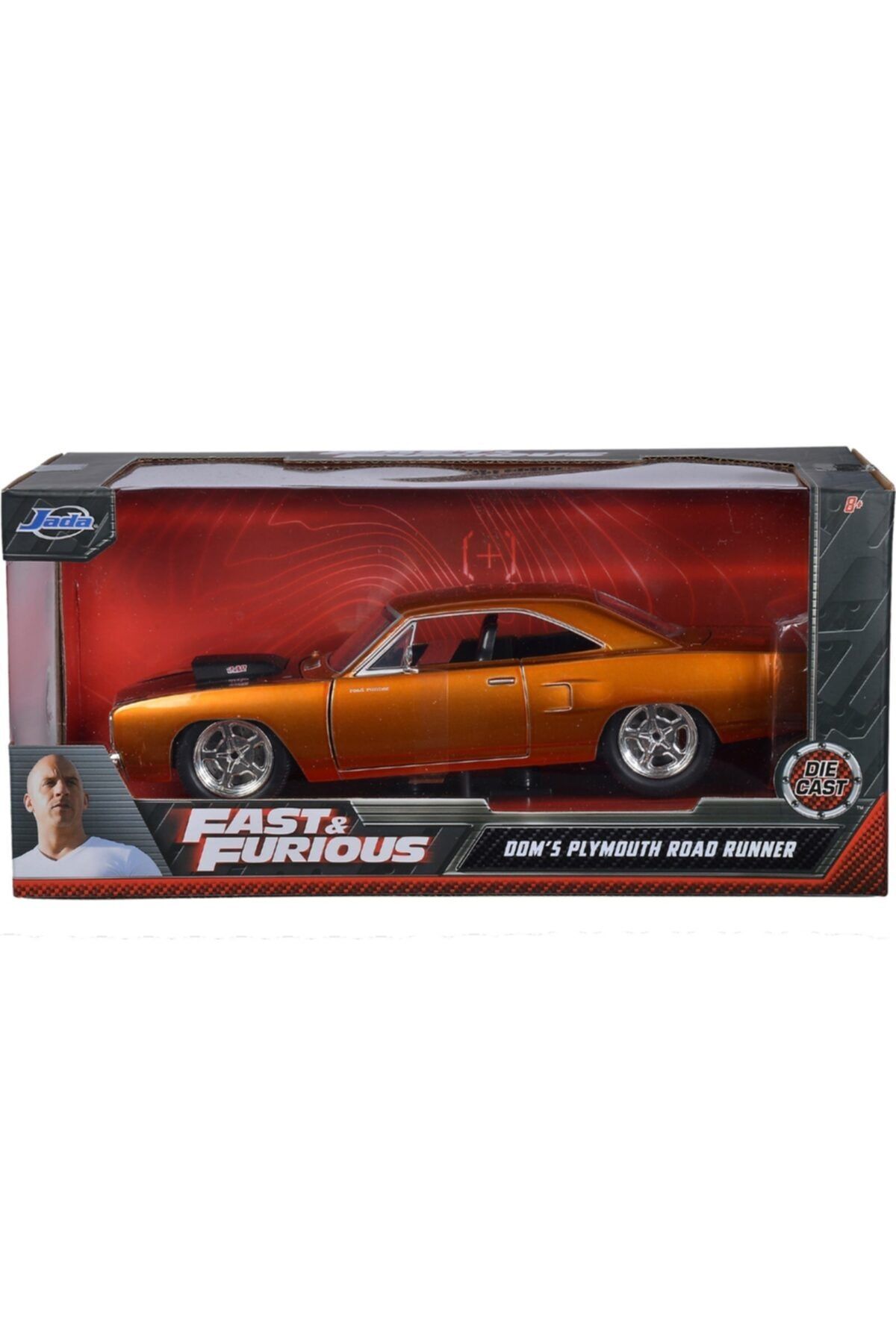 Jada 1:24 Hızlı Ve Öfkeli Arabalar Dom's 1970 Plymouth