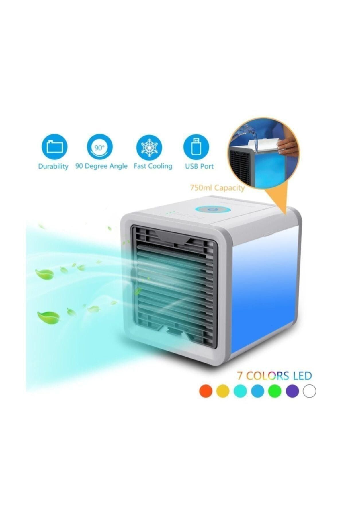 PASİFİK HOME Trend Stone Arctıc Aır Mini Portatif Usb'li Soğutucu Fan Klima Ofis Ev Araba