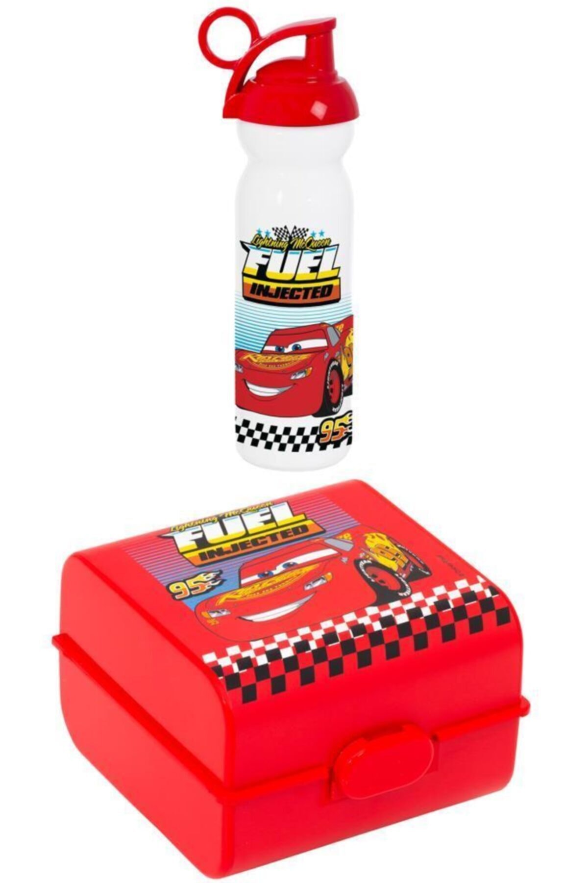 Herevin Lisanslı Cars Fuel Matara&beslenme Kutusu