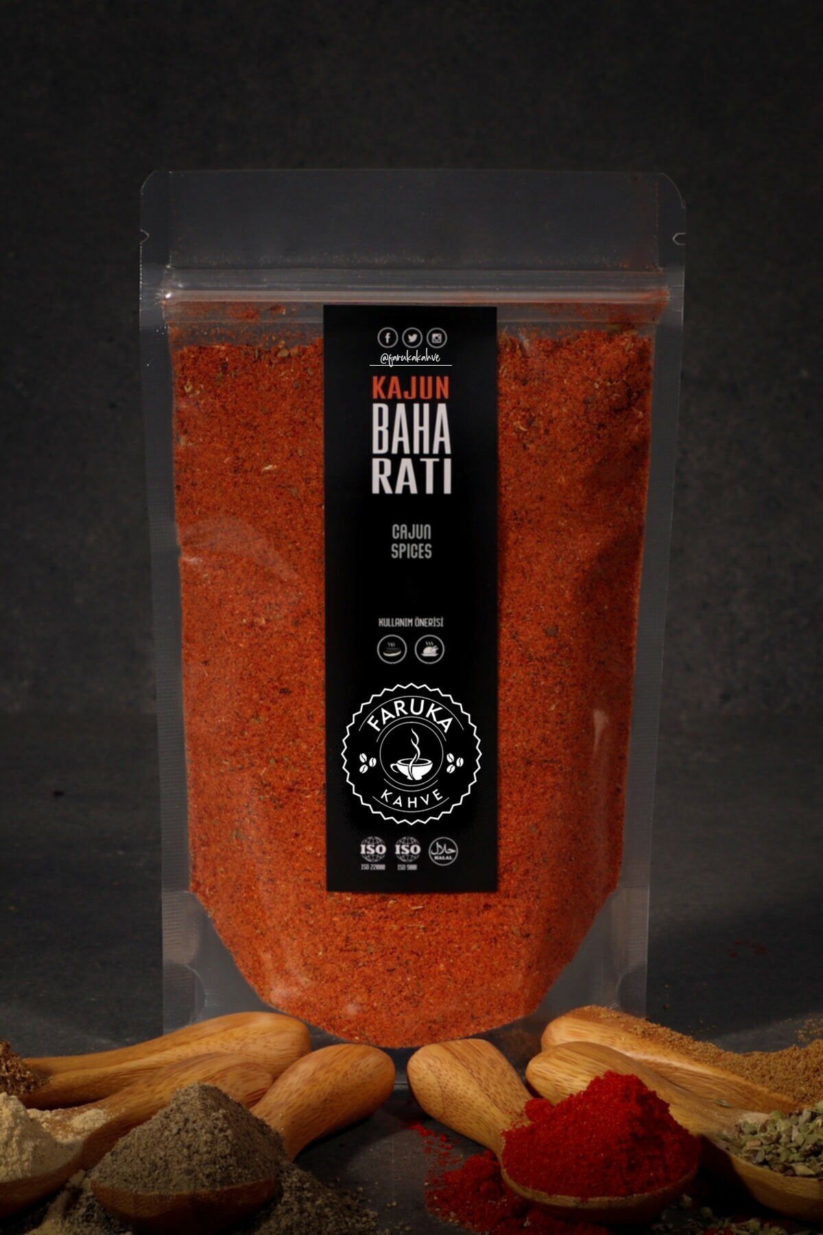 Faruka Kahve Gross Kajun Baharatı  50 Gr