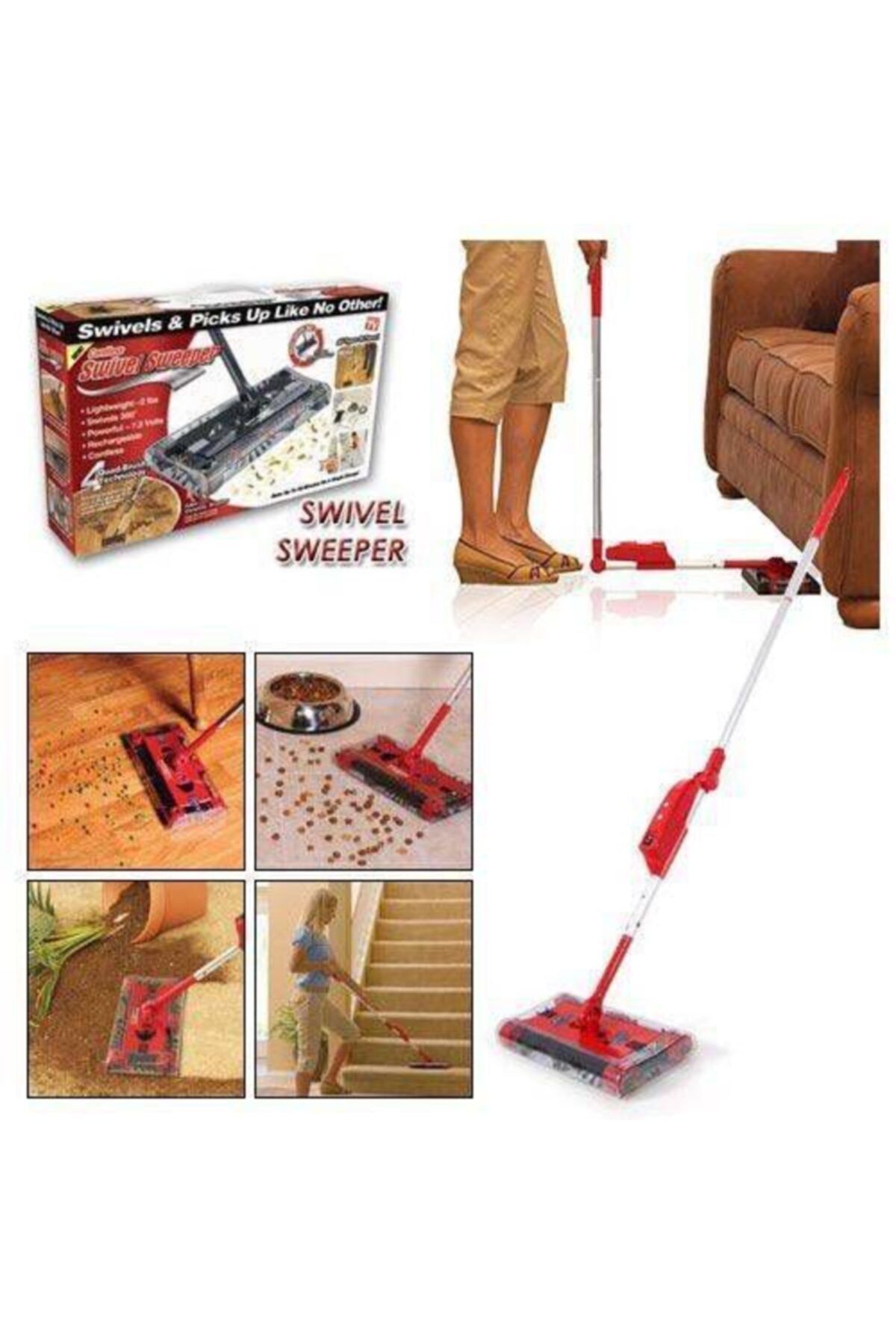 U.M.T Swivel Sweeper G6 Şarjlı Kablosuz Süpürge